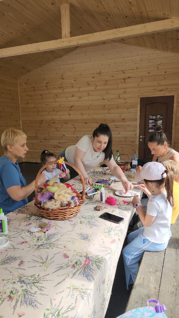 день россии, мастер-класс, экопарк, дети, триколор, флаг россии, вертикалки,