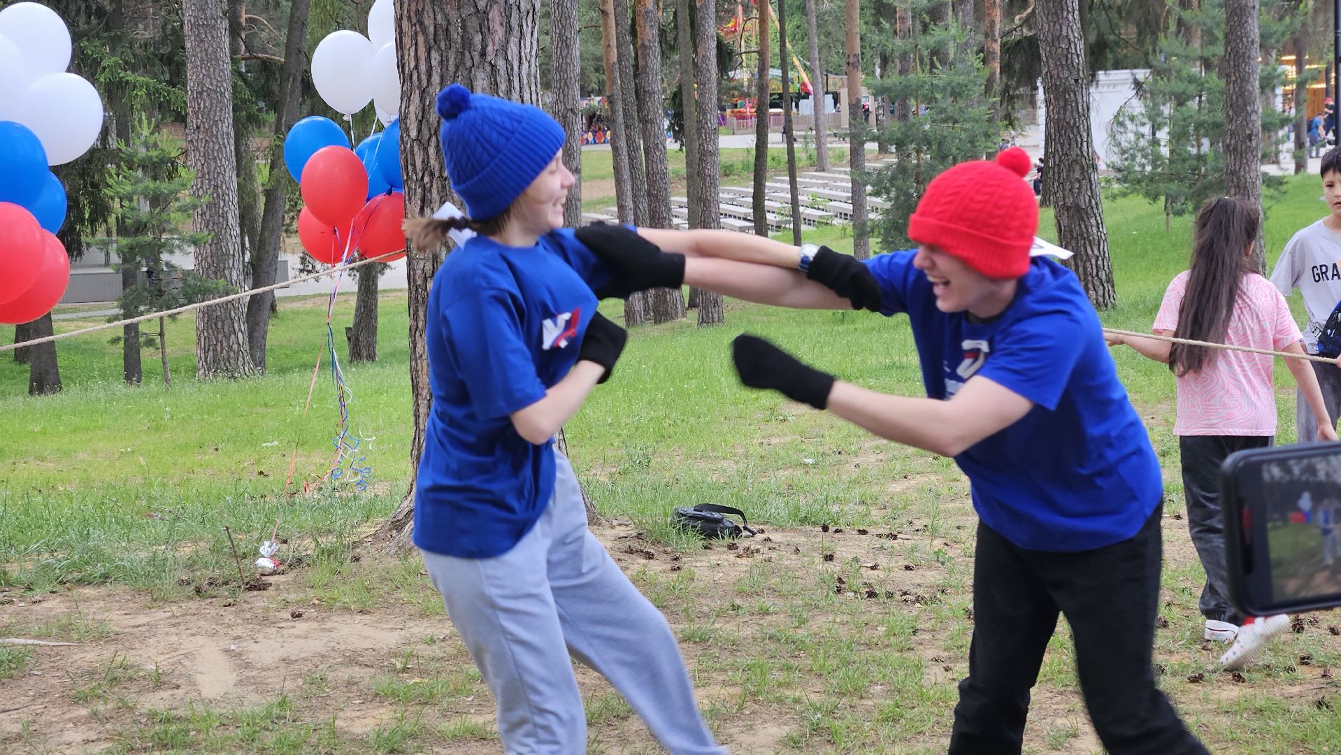 день россии, жуковский, парк,