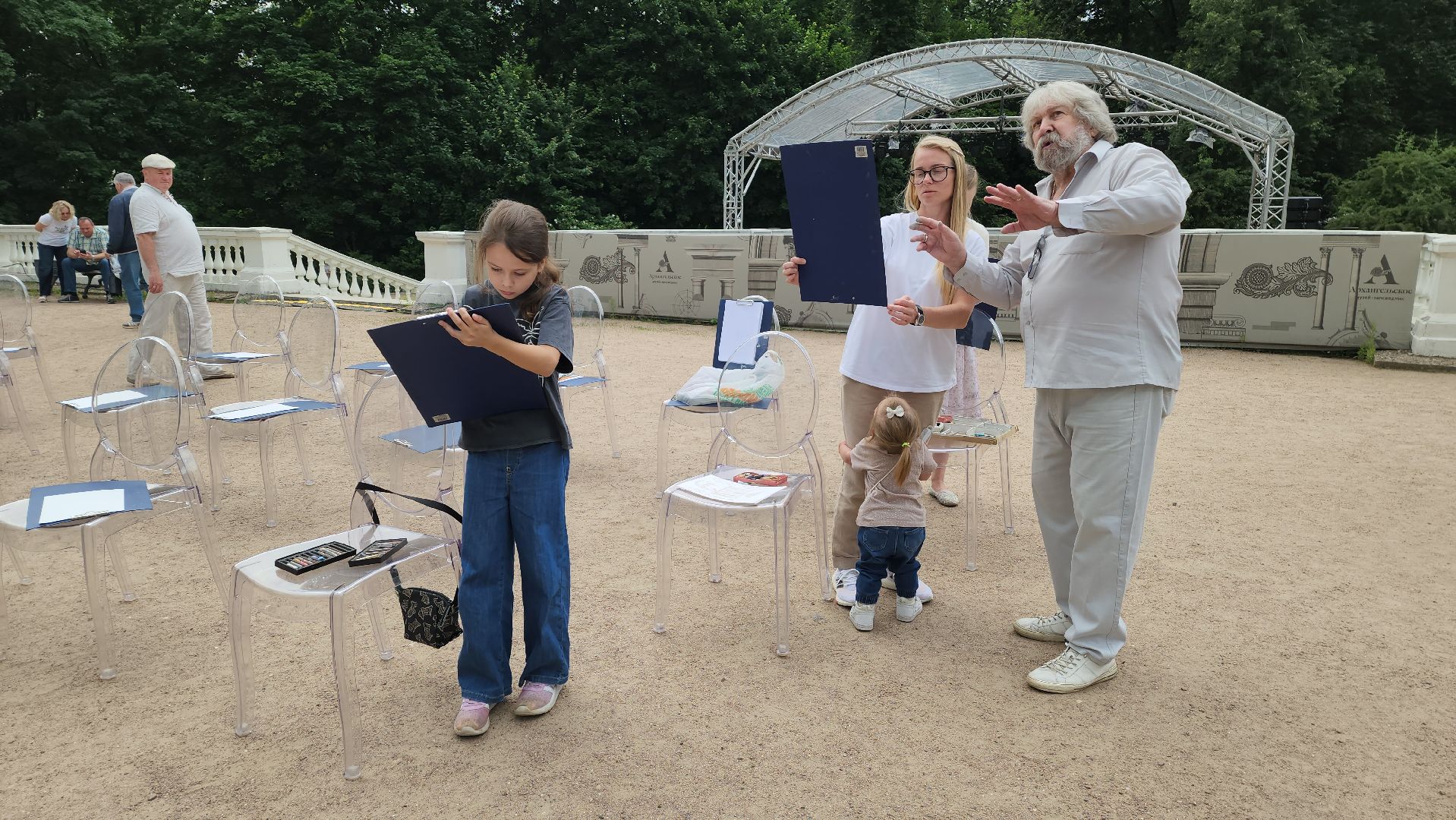 день россии, архангельское,пленер,