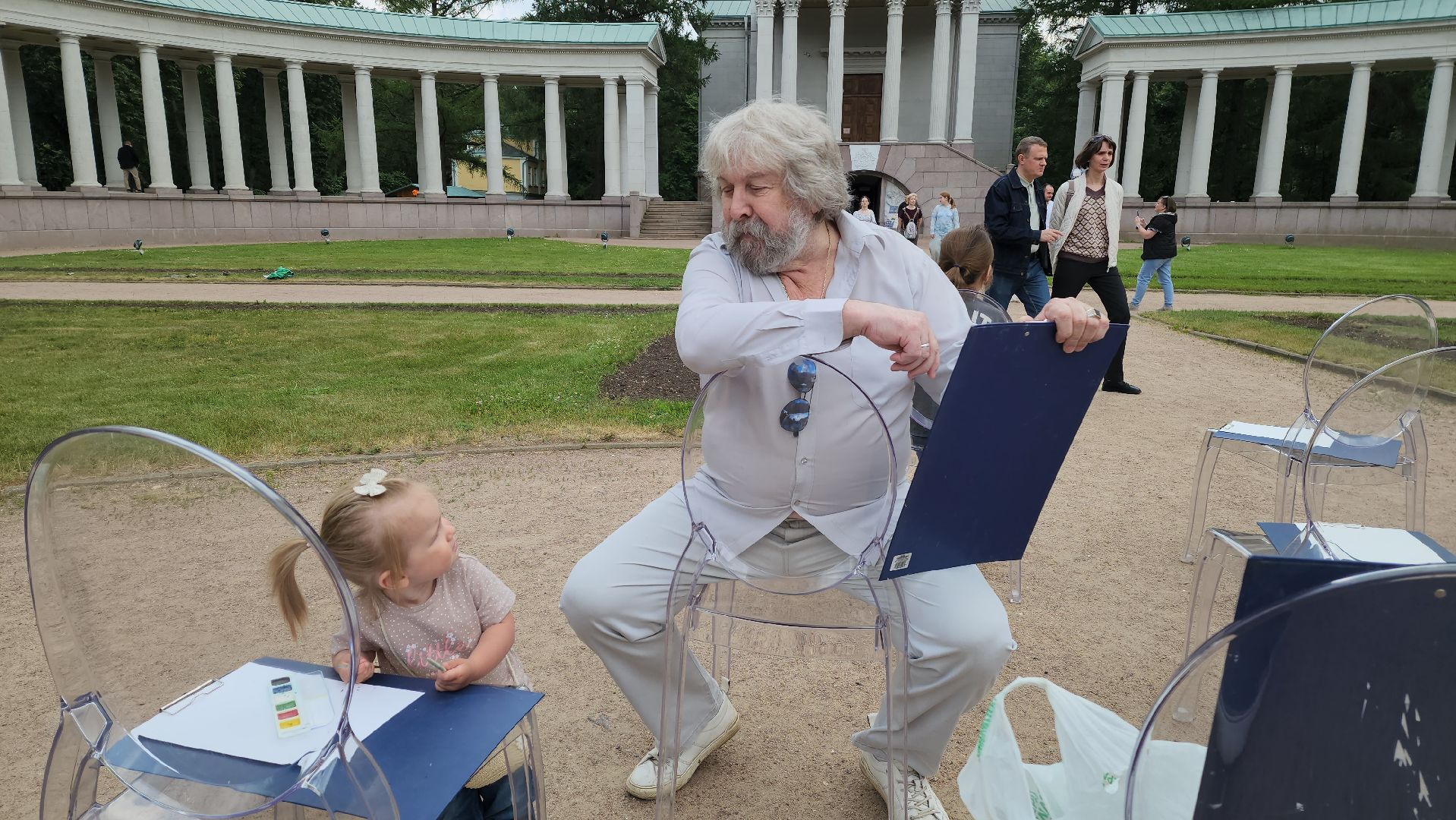 день россии, архангельское,пленер,