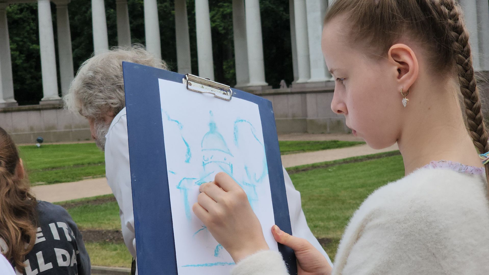 день россии, архангельское,пленер,