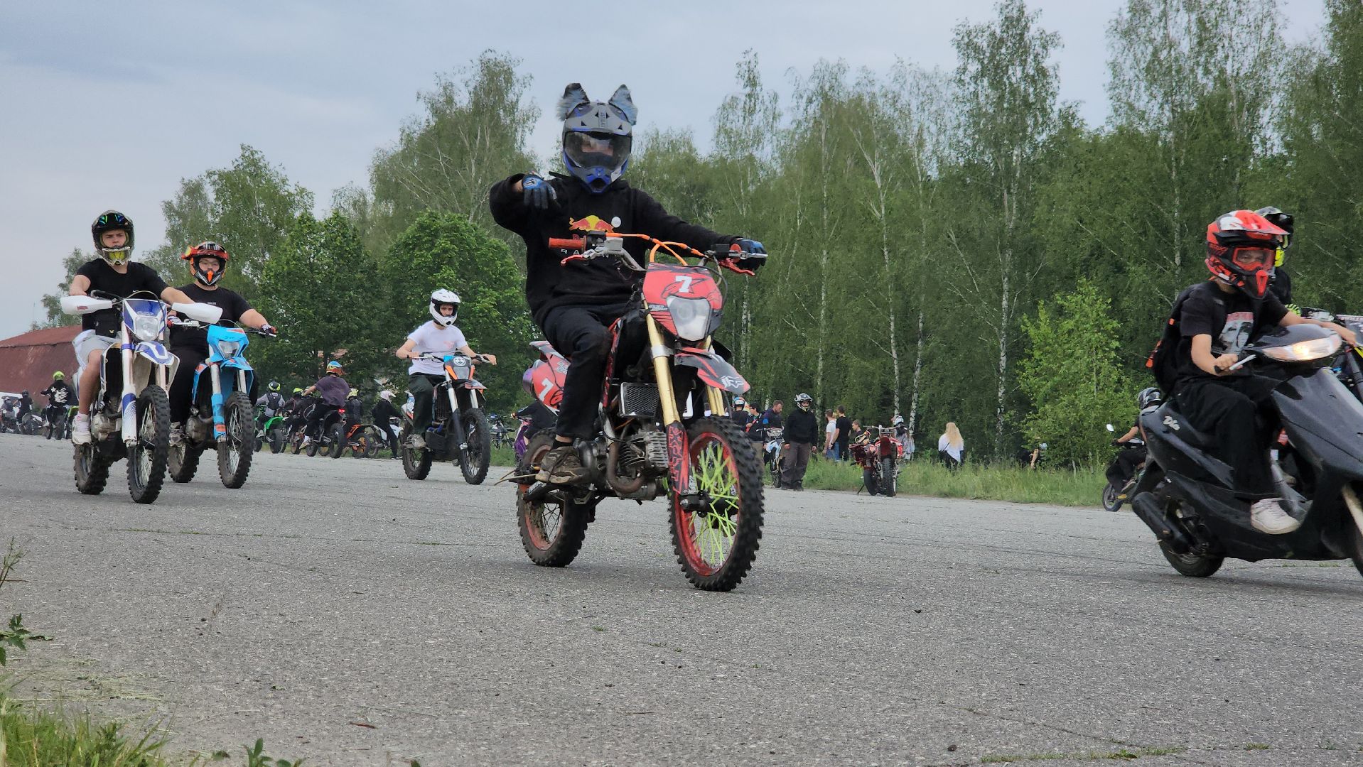 Мотофестиваль, день россии, монино,