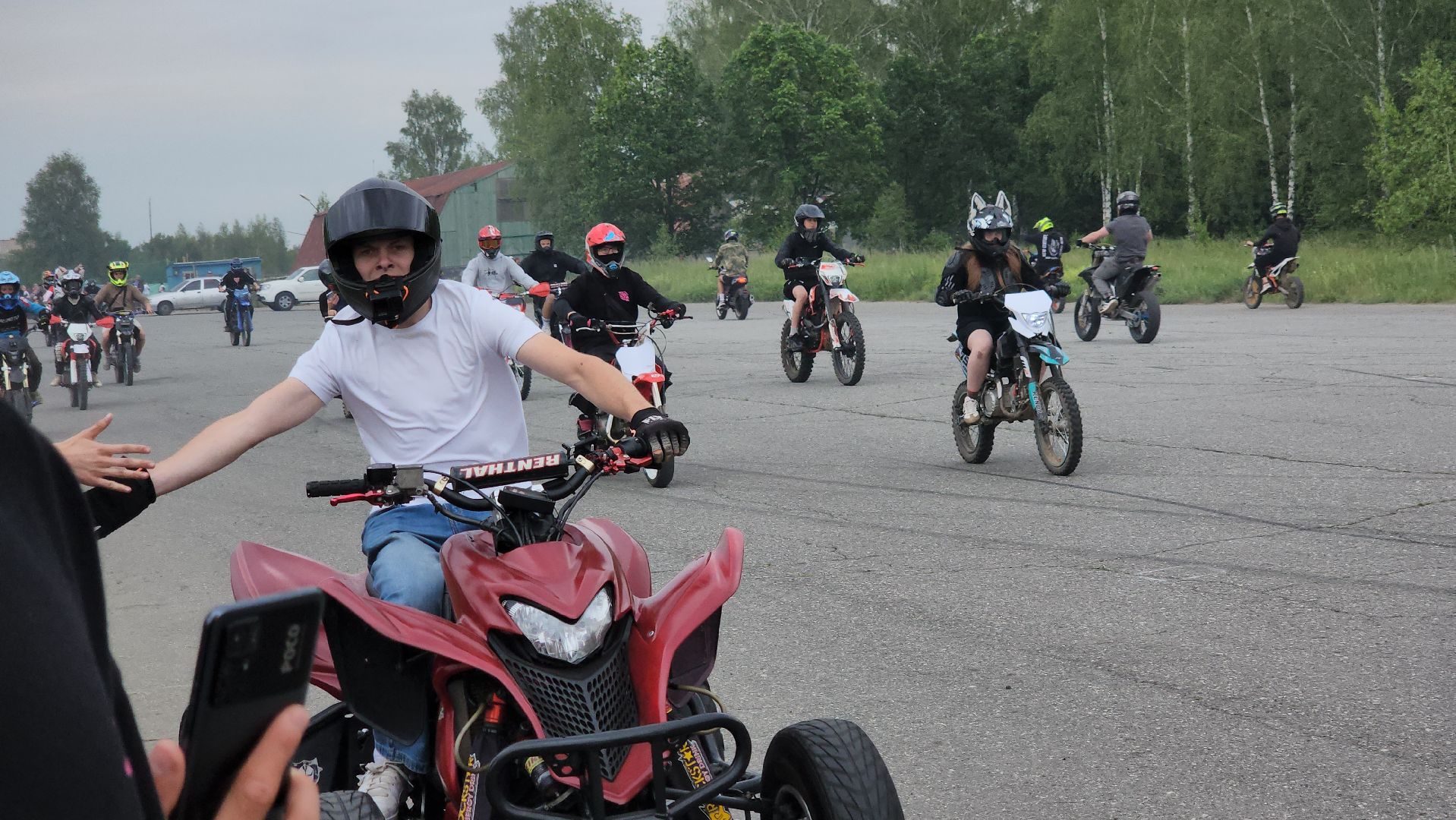 Мотофестиваль, день россии, монино,