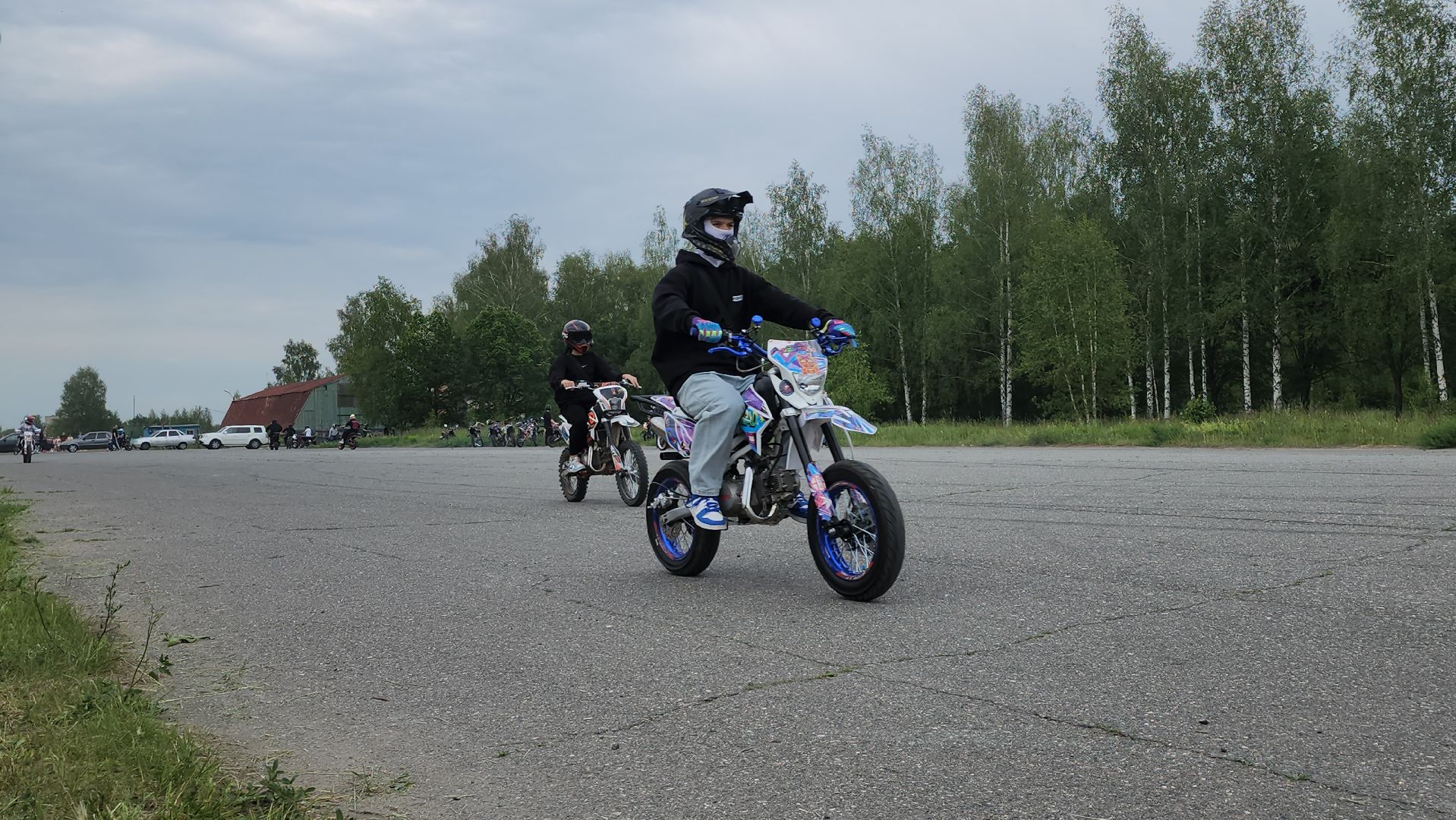 Мотофестиваль, день россии, монино,