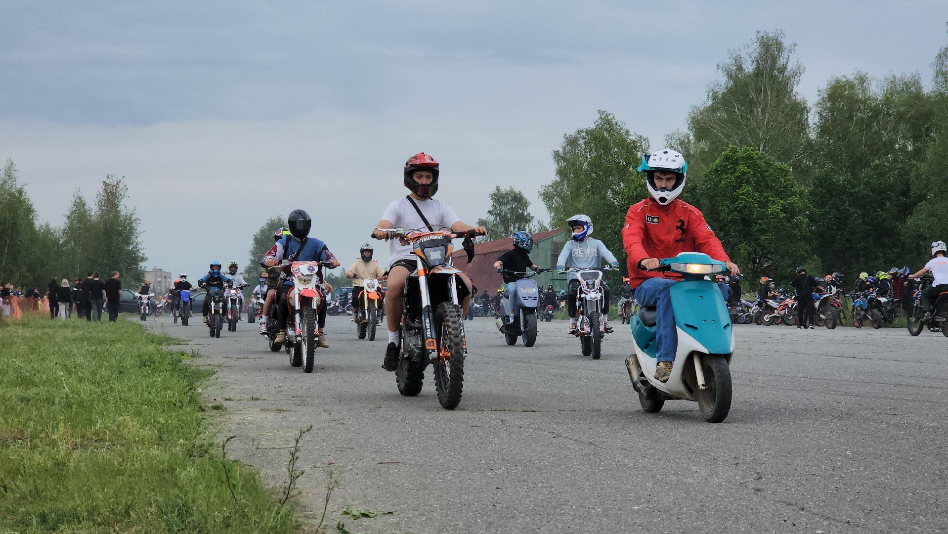 Мотофестиваль, день россии, монино,