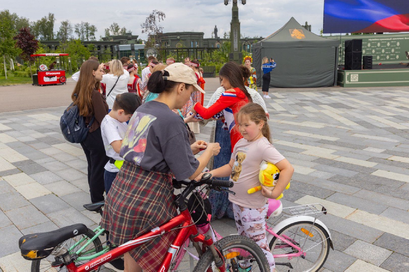 День России, Парк Патриот, Красная звезда,