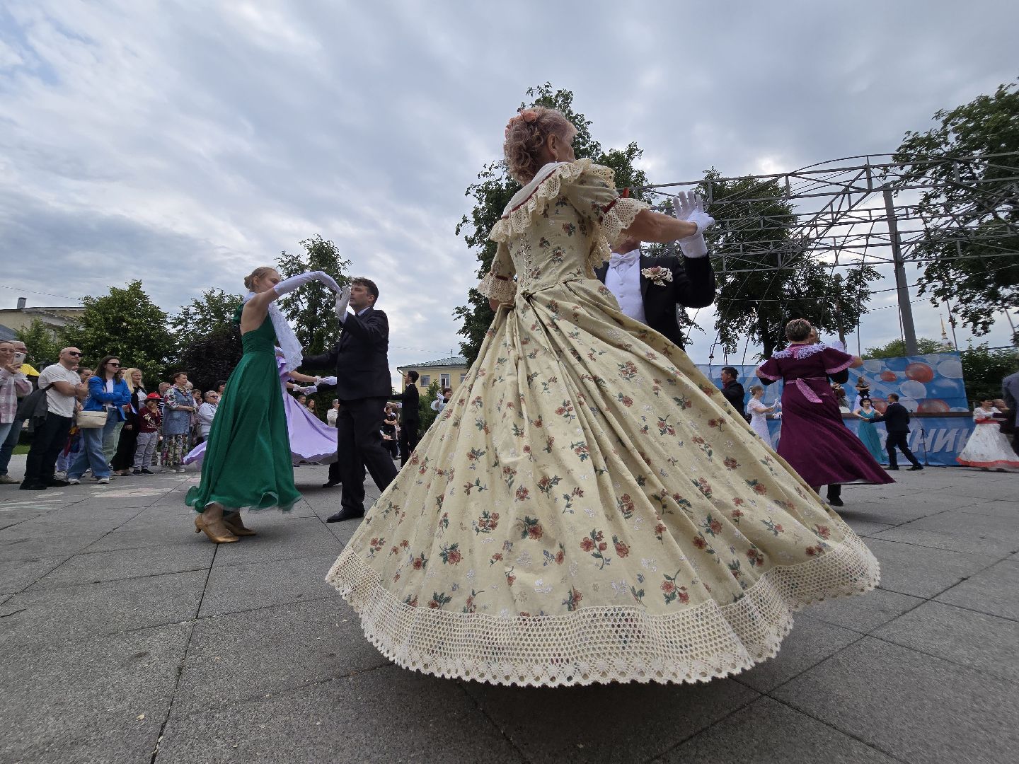 Коломна , день россии, бал, исторические танцы,
