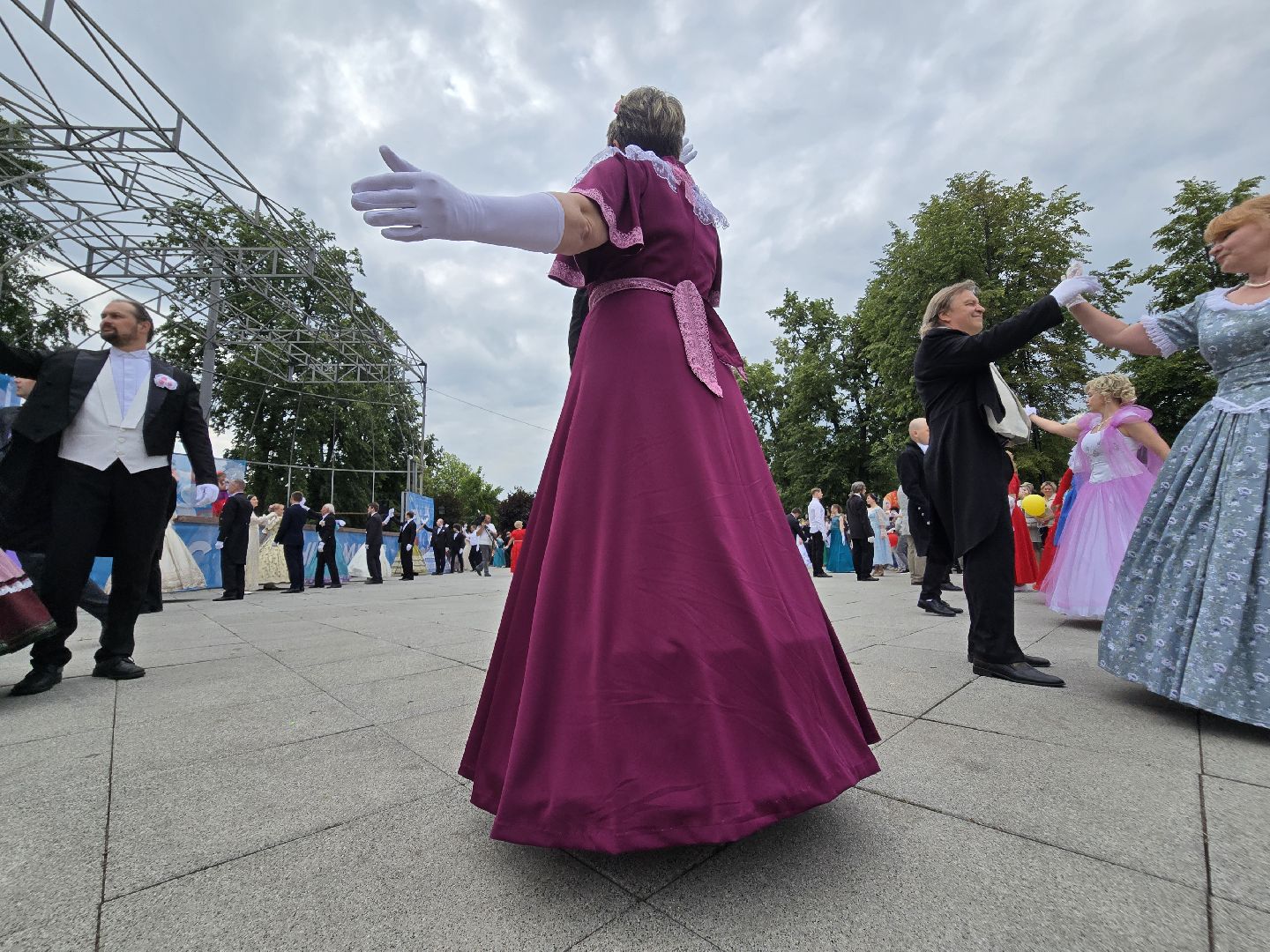 Коломна , день россии, бал, исторические танцы,