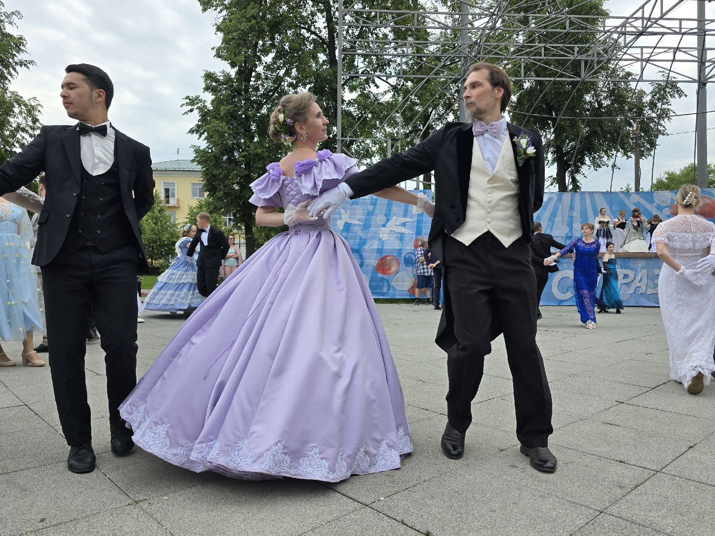 Коломна , день россии, бал, исторические танцы,