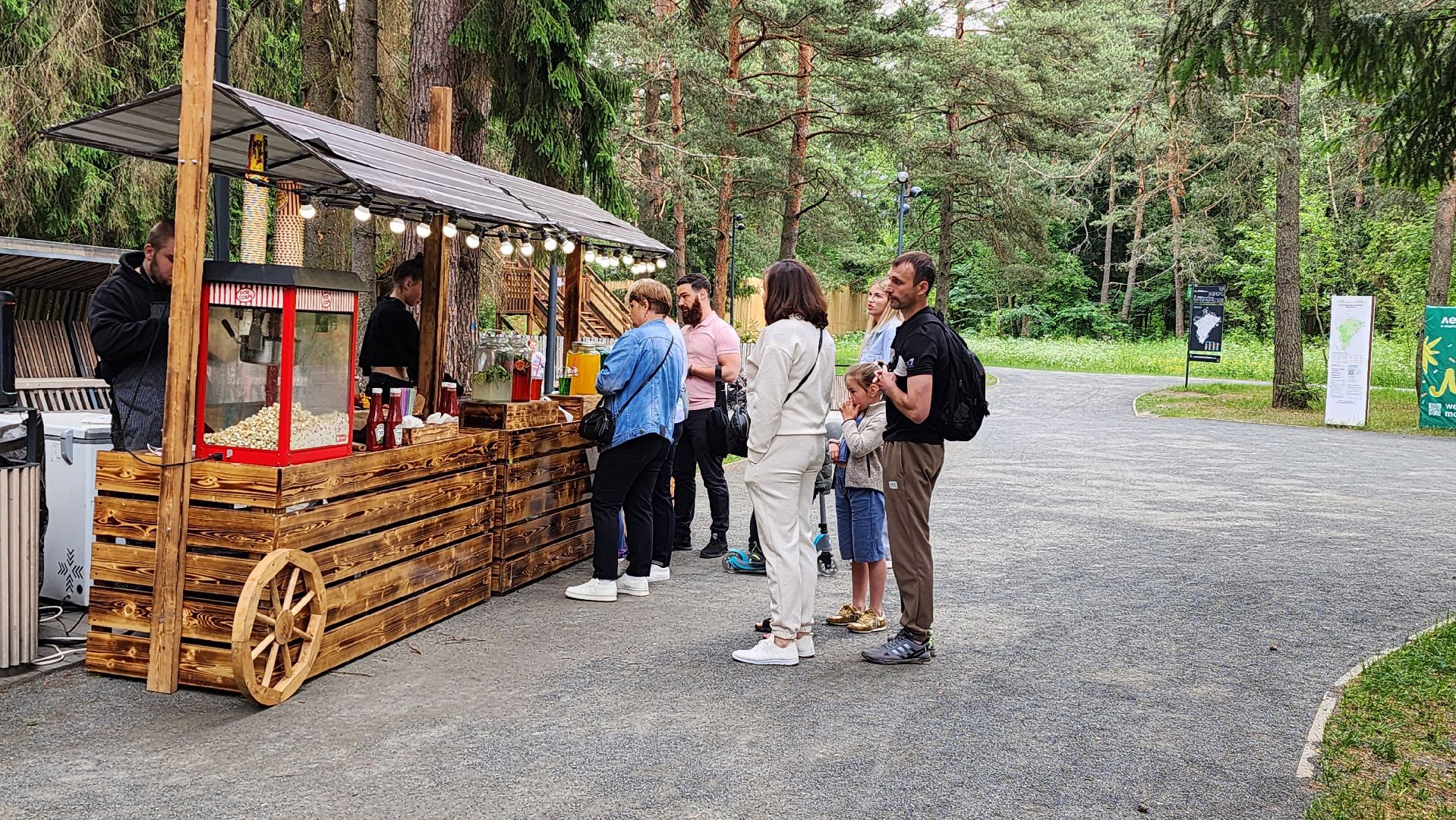 день россии, истра, парки,