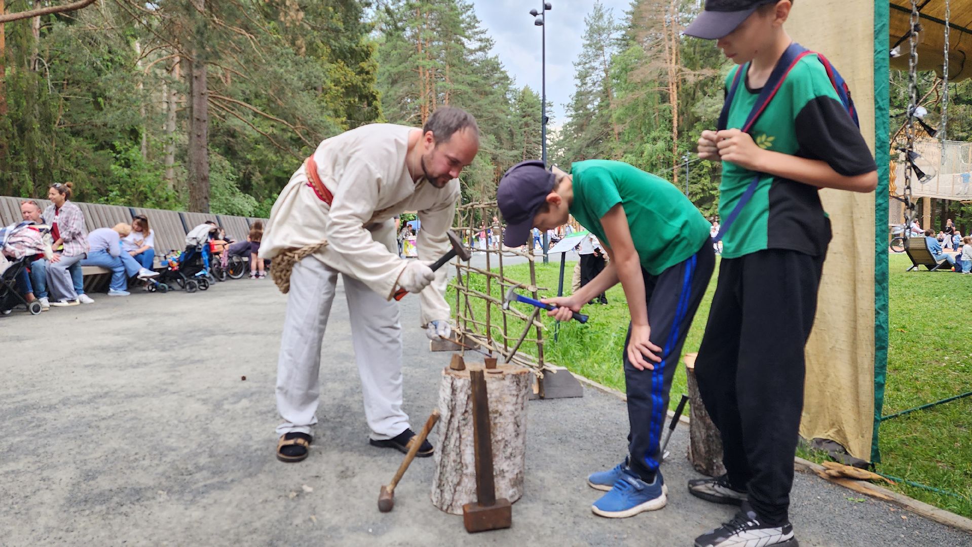 день россии, истра, парки,