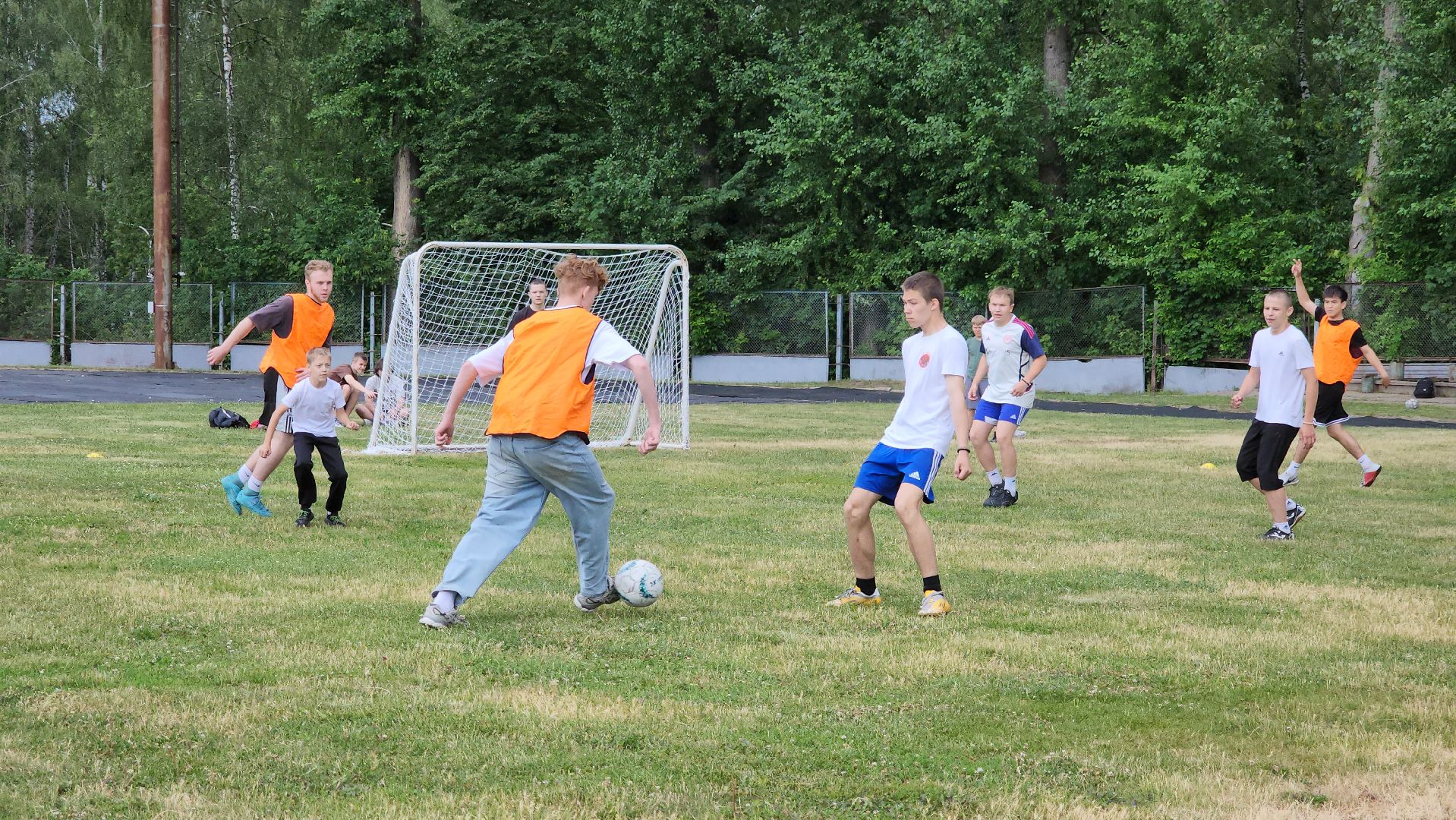 кашира, день россии, праздник, дворовый футбол, спорт, молодежь,