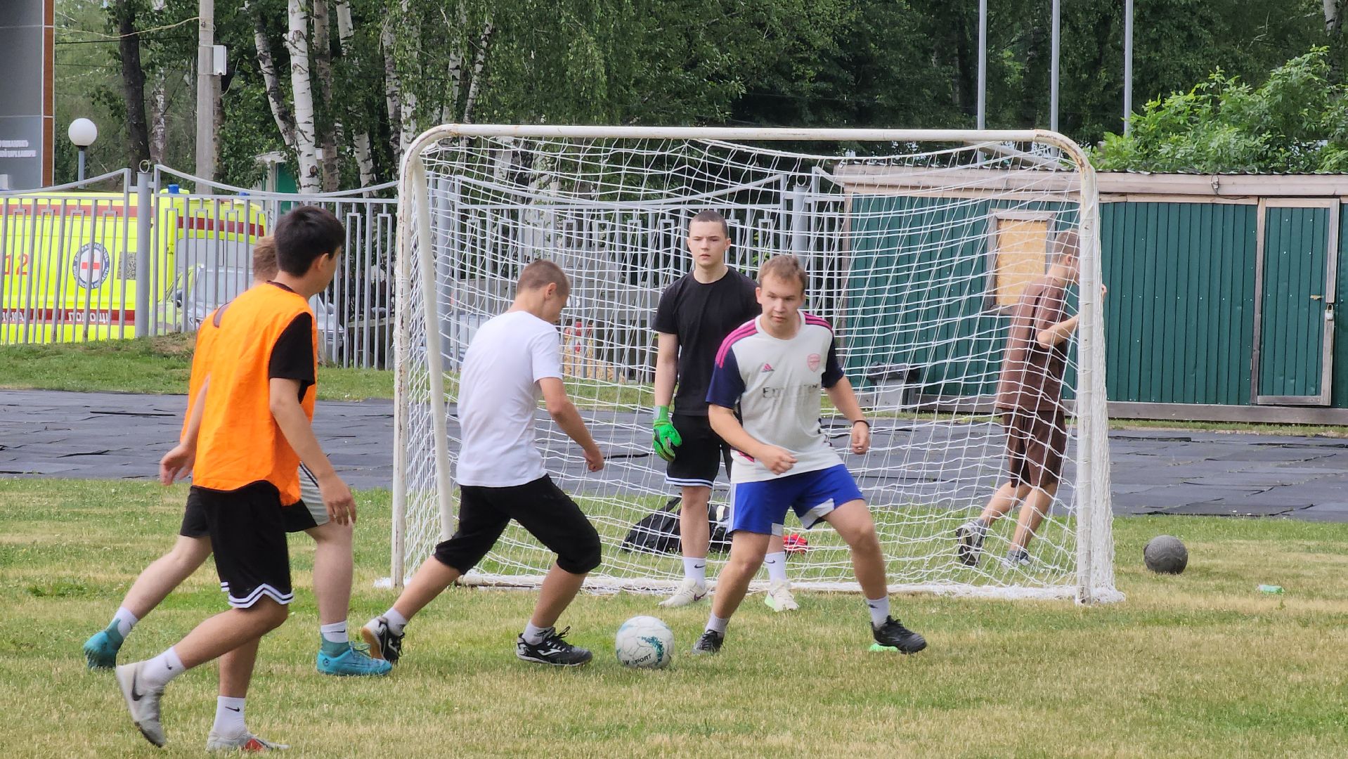 кашира, день россии, праздник, дворовый футбол, спорт, молодежь,