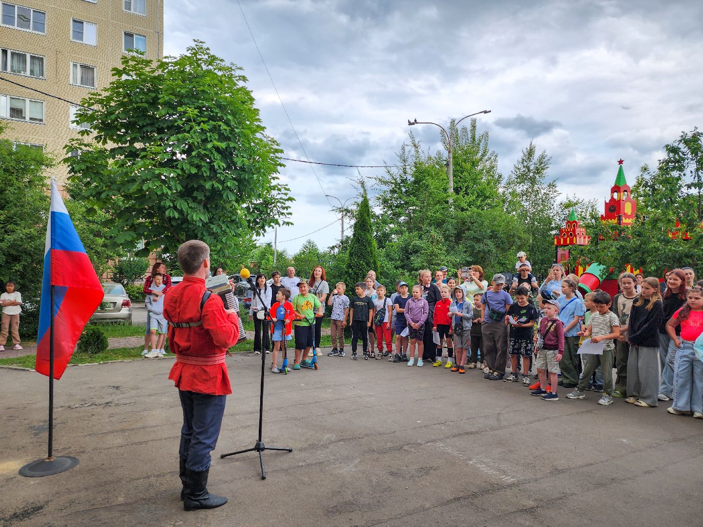 Подольск, день россии 2025,сад камней памяти и славы,семьи участников сво,Праздник,