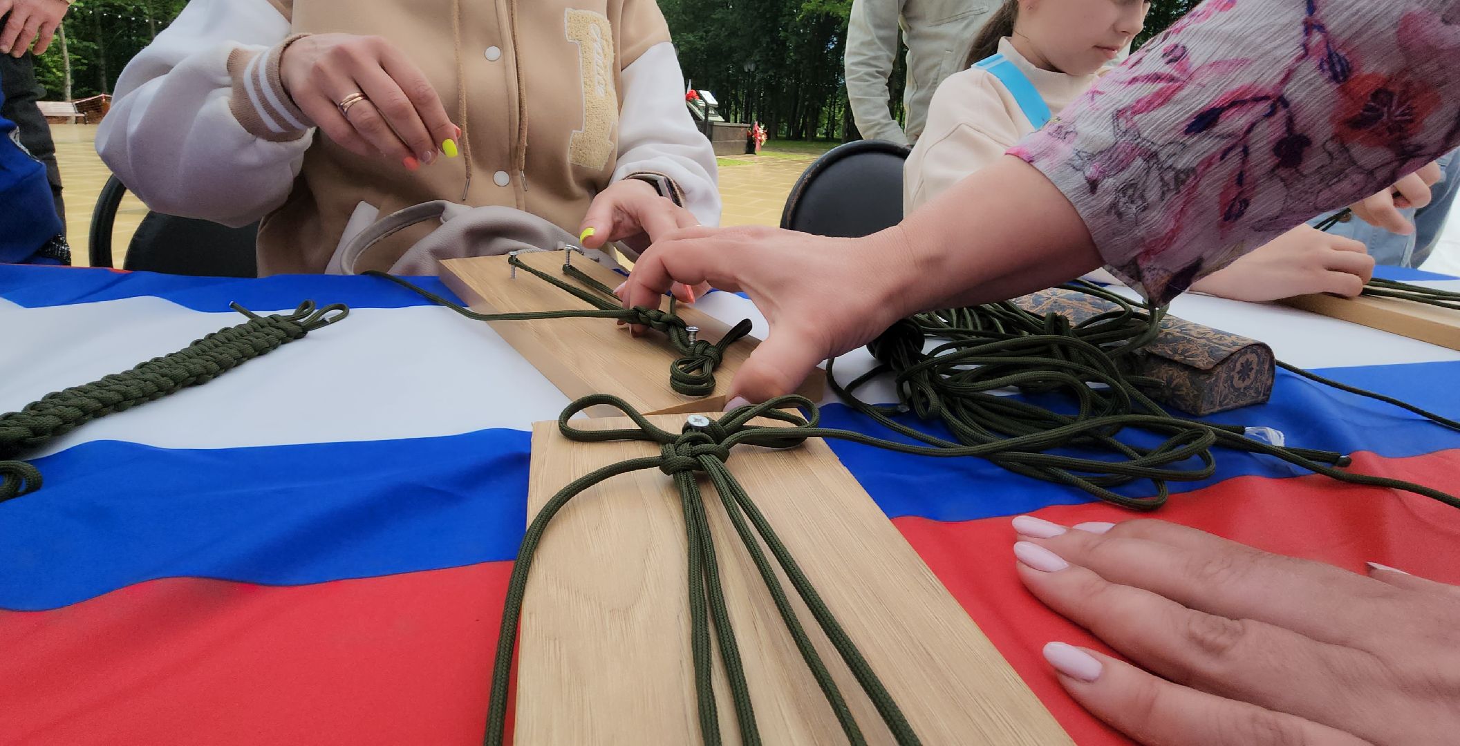 наро-фоминск, парк победы, день России, тактический браслет, юнармия наро-фоминск,