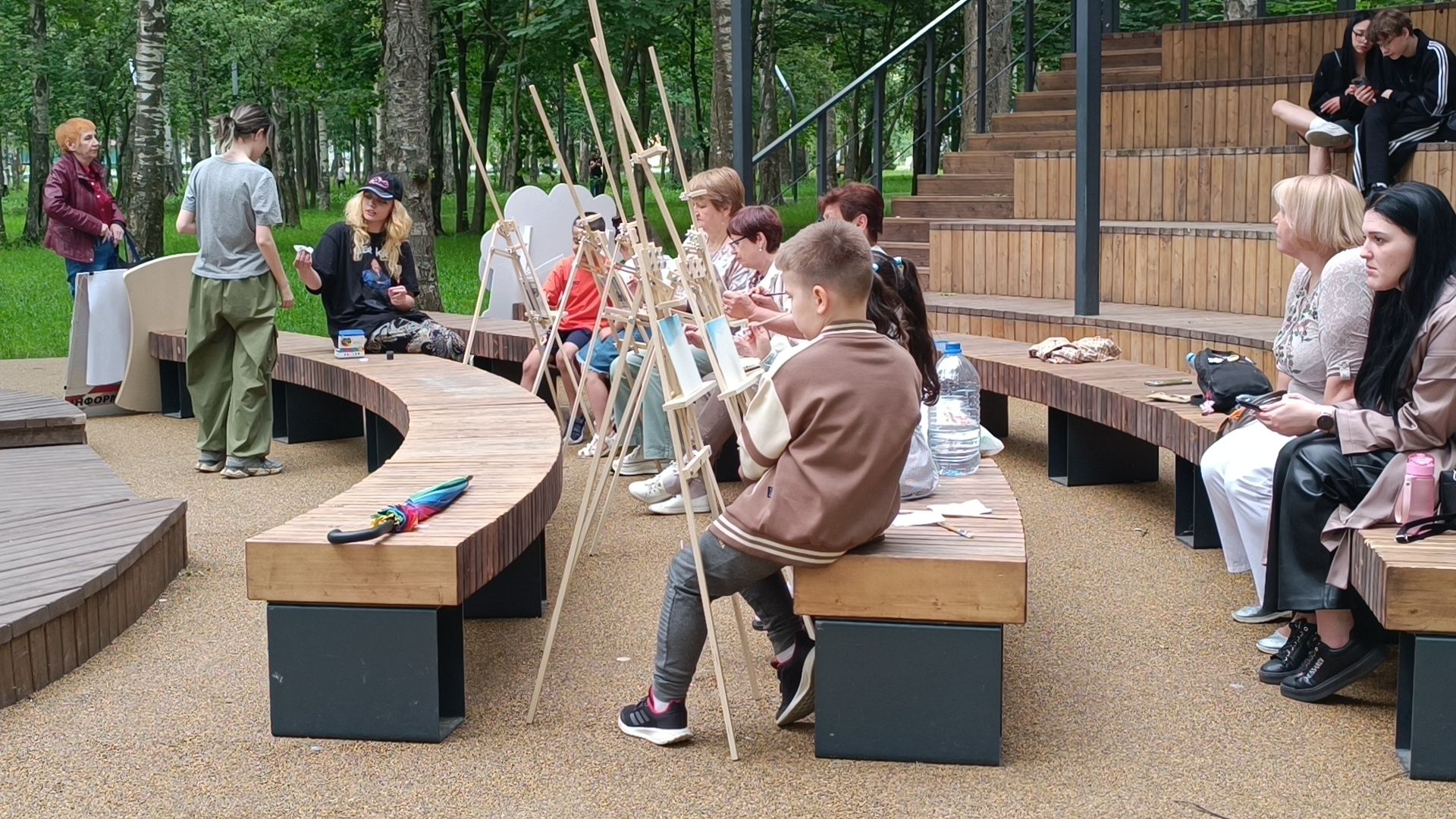 живопись, парк, лобня,