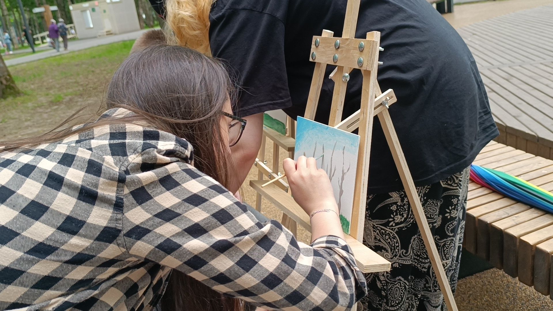 живопись, парк, лобня,