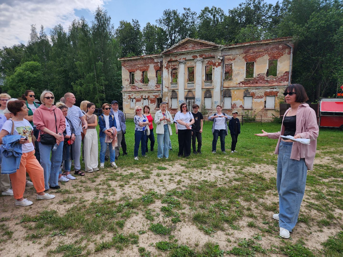 фрязино, усадьба гребнево, экскурсия, история россии, день россии,