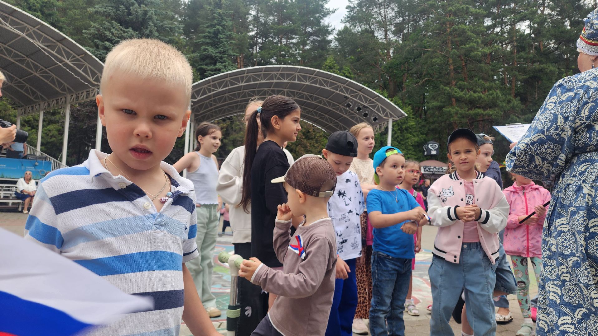 общество, дети, культура, день россии, домодедово, парк елочки,