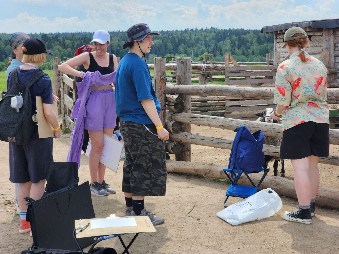 сергиево-посадский городской округ, абрамцевский колледж, колледж абрамцево, пленэр, студенты абрамцевского колледжа,кочевник, верблюжья ферма,
