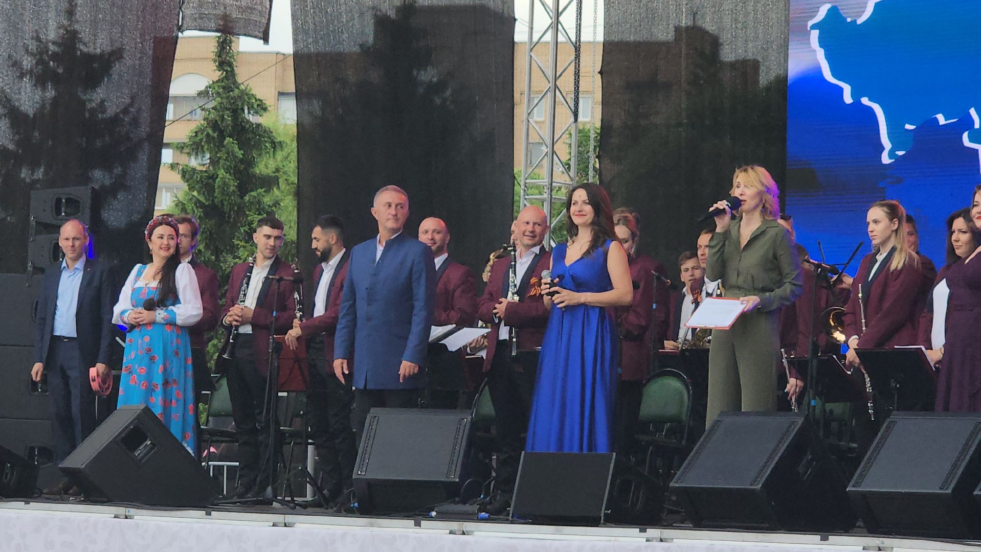 Истра, Оркестр, день города, день россии,