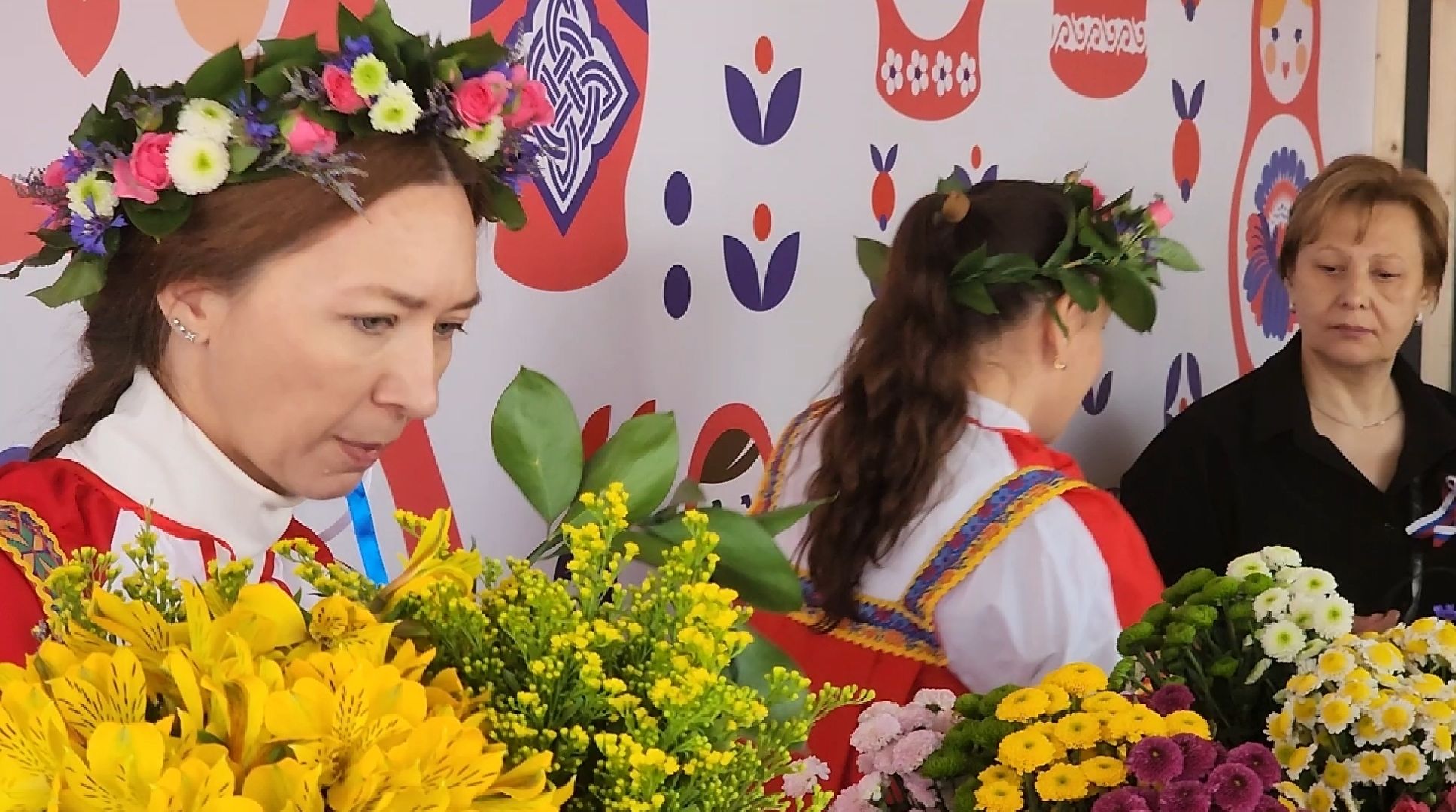 долгопрудный, день россии 2025,  мастер-класс, русский дом,венки, русские традиции,