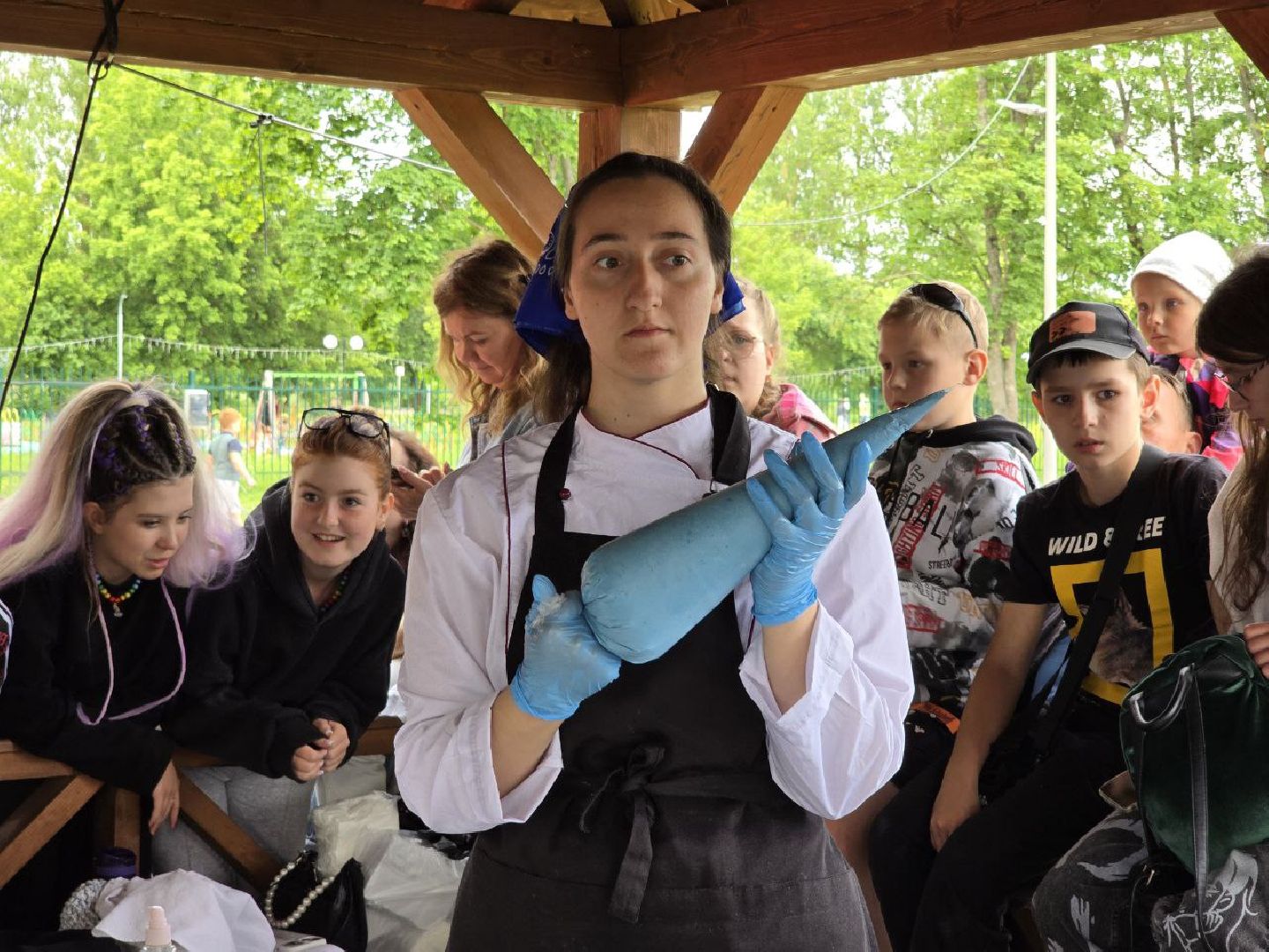 можайск, можайский муниципальный округ, подмосковье, день россии, торт, десерт под открытым небом, Александр Богачев,