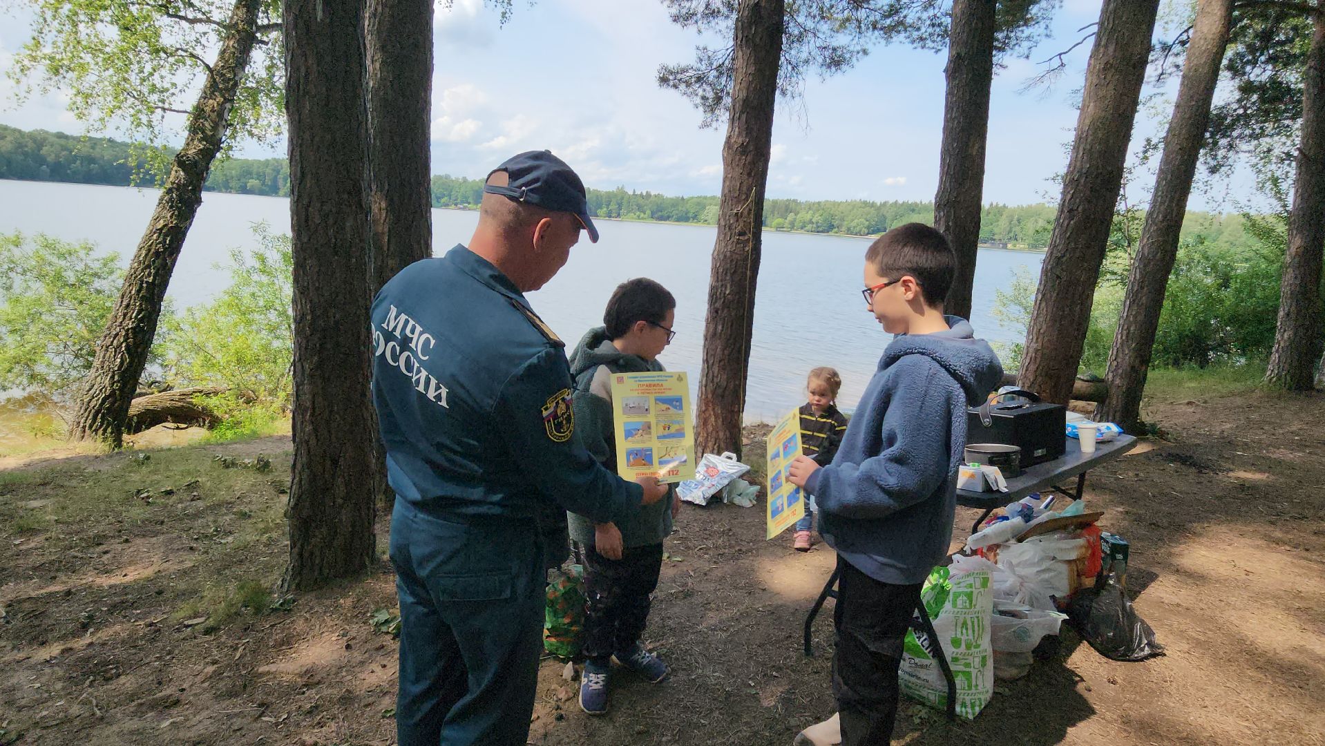 Истра, Водохранилище, Рейд, профилактический рейд, пожарная безопасность,мчс россии,