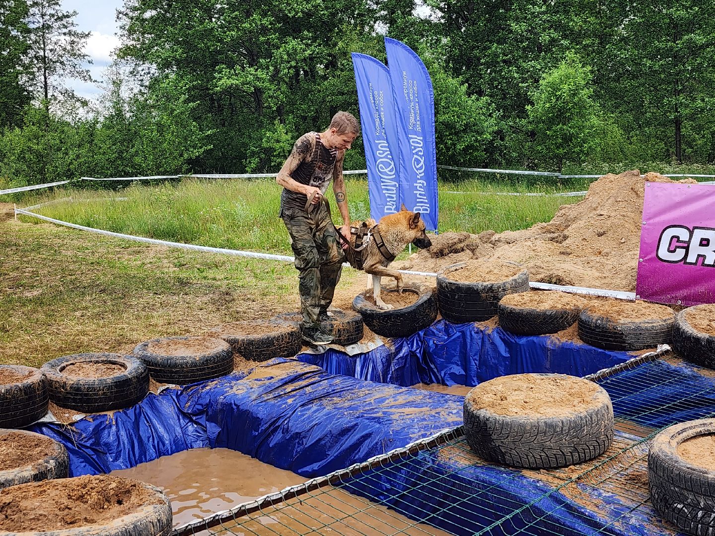забег с собаками, crazy dog race,  хвостатый драйв, старая купавна, богородский городской округ,