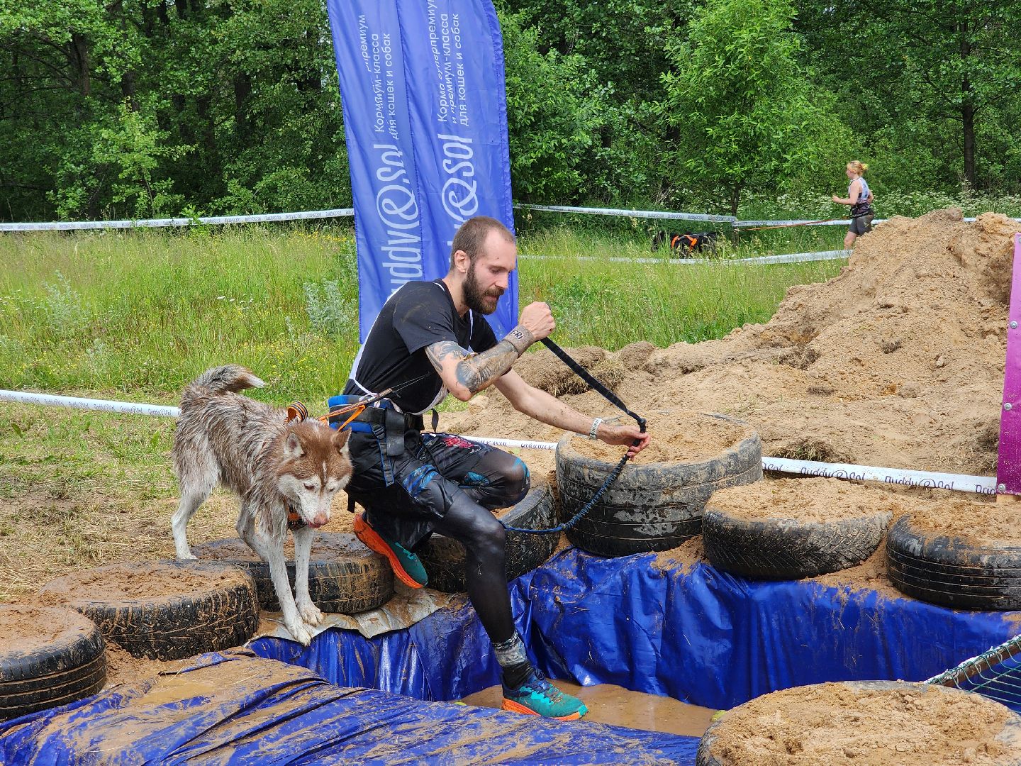 экстремальный забег с собаками, crazy dog race, хвостатый драйв, старая купавна, богородский городской округ,