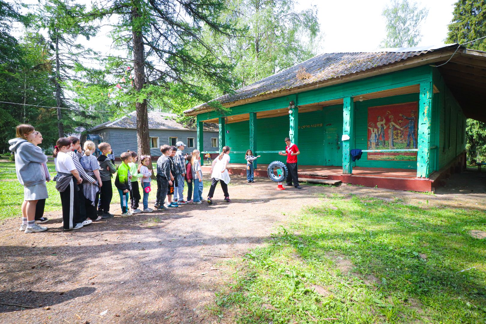 клин, общество, дети, пожарная безопасность, детский лагерь, пожарные,