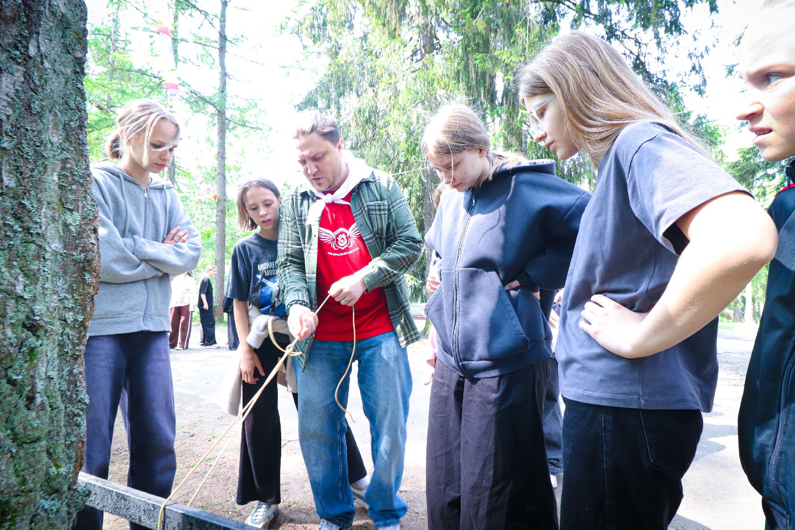 клин, общество, дети, пожарная безопасность, детский лагерь, пожарные,