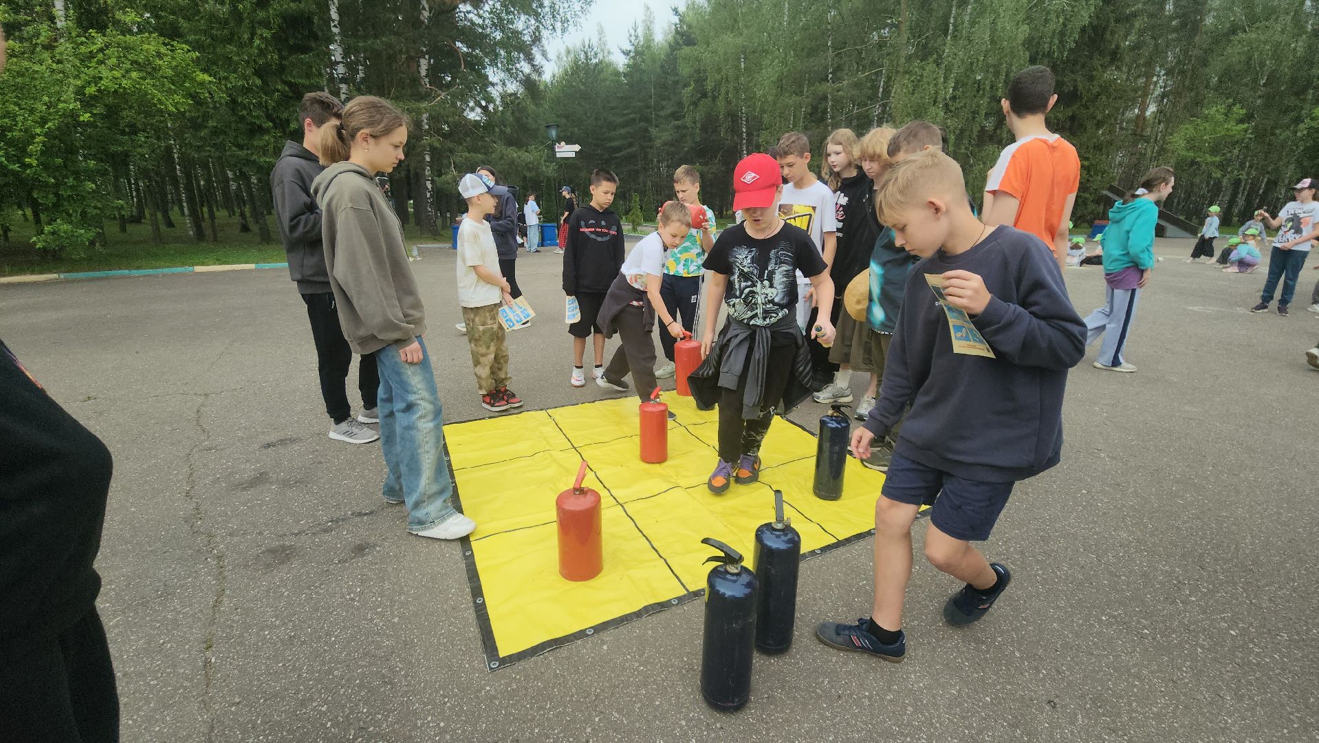детский лагерь, мчс, пожарная безопасность, щёлково,