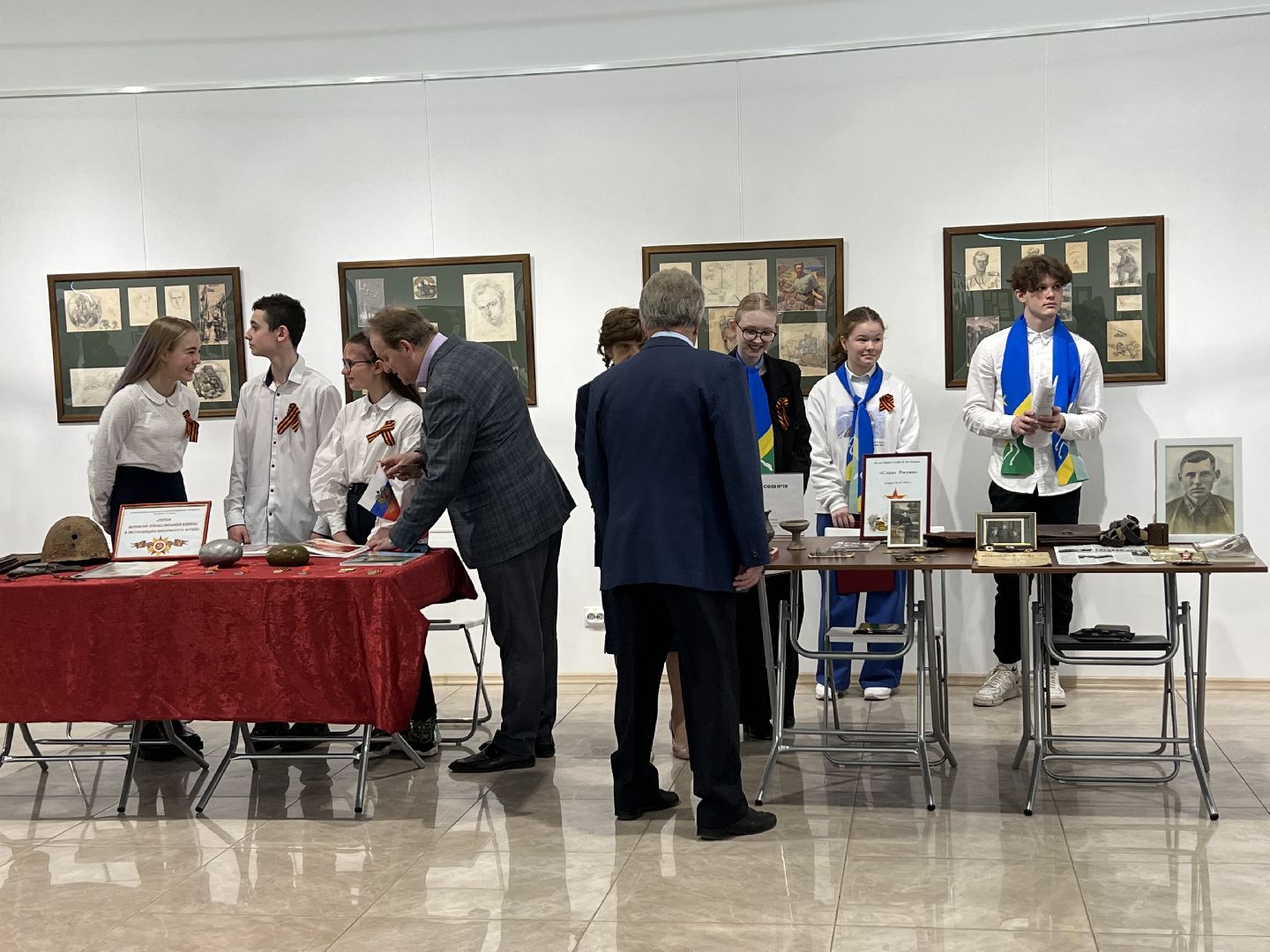 Химки, музейно-выставочный комплекс «Артишок», школьный музей, школа, патриотизм, День Победы, ветеран, образование