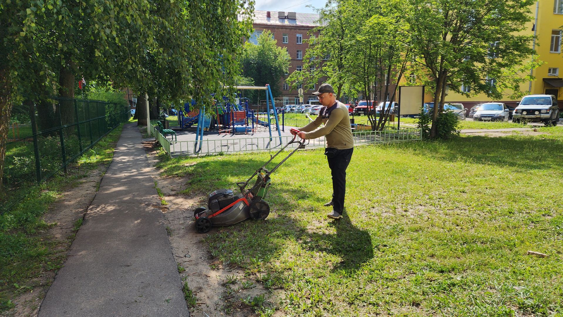 ступино, благоустройство, окос травы,
