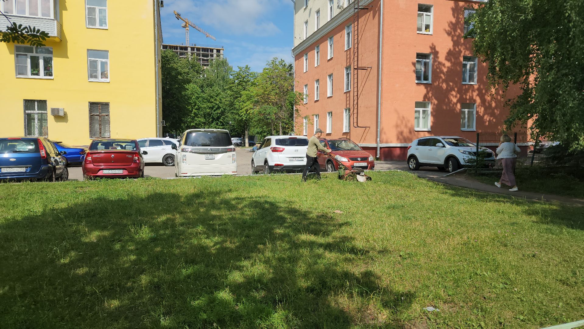 ступино, благоустройство, окос травы,