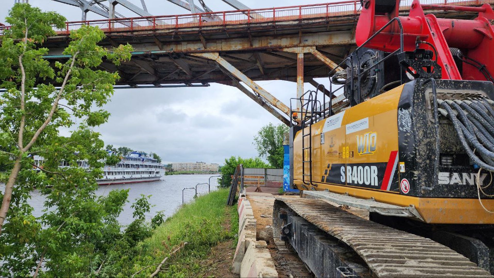 Дмитров, Рогачевский мост, Ремонт моста, Мосотряд-90,Минтранс,