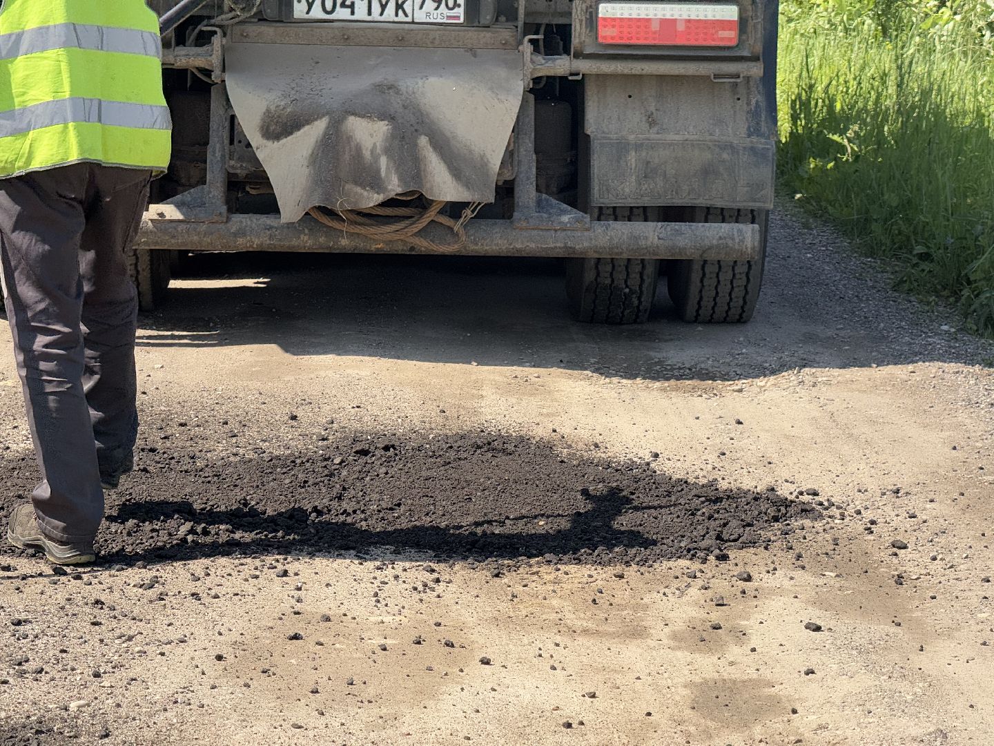 шаховская, ямочный ремонт, ямочный ремонт дорог,