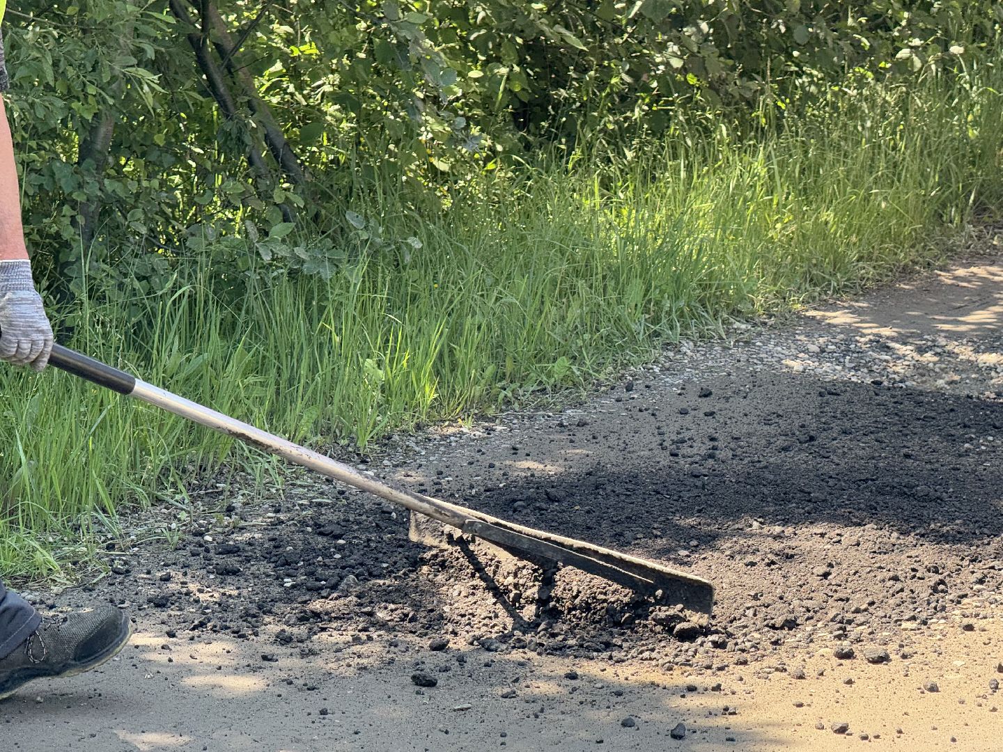 шаховская, ямочный ремонт, ямочный ремонт дорог,