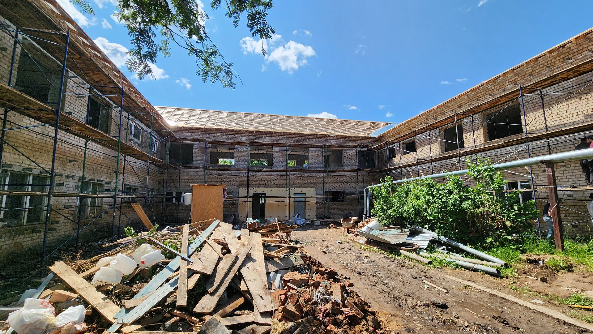 Руза , Колюбакино, капитальный ремонт детского сада,