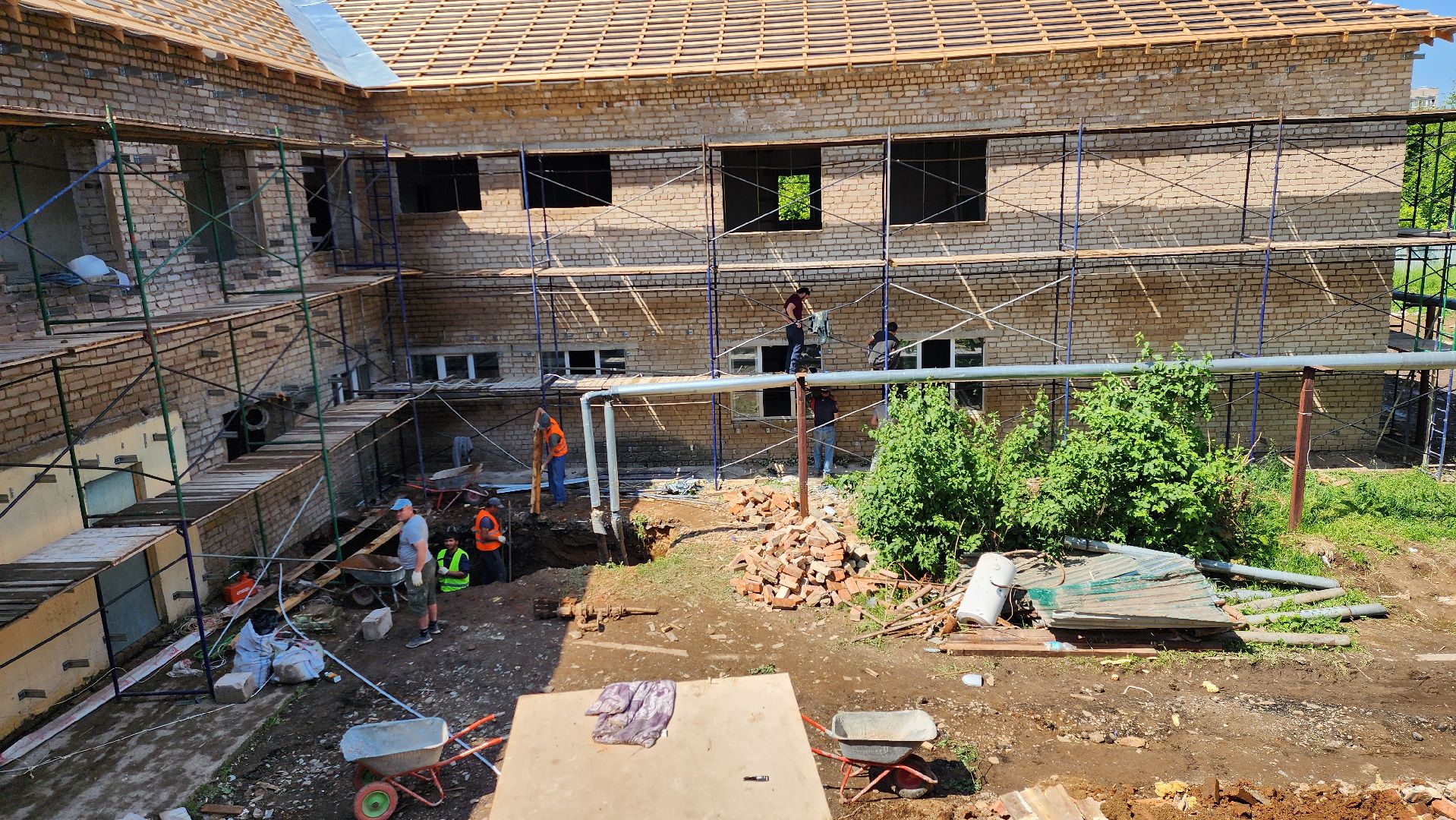 Руза , Колюбакино, капитальный ремонт детского сада,