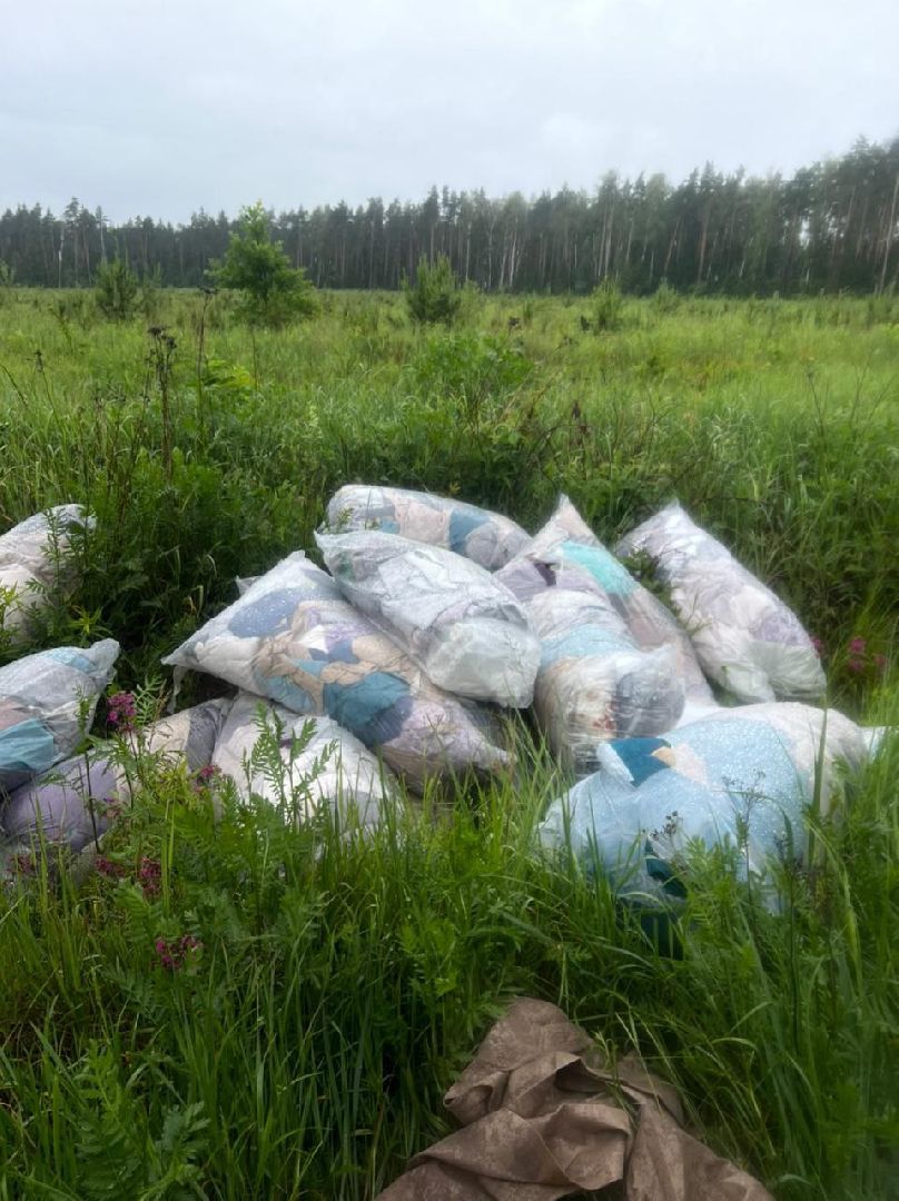 свалка мусора, полтевское шоссе, балашиха,