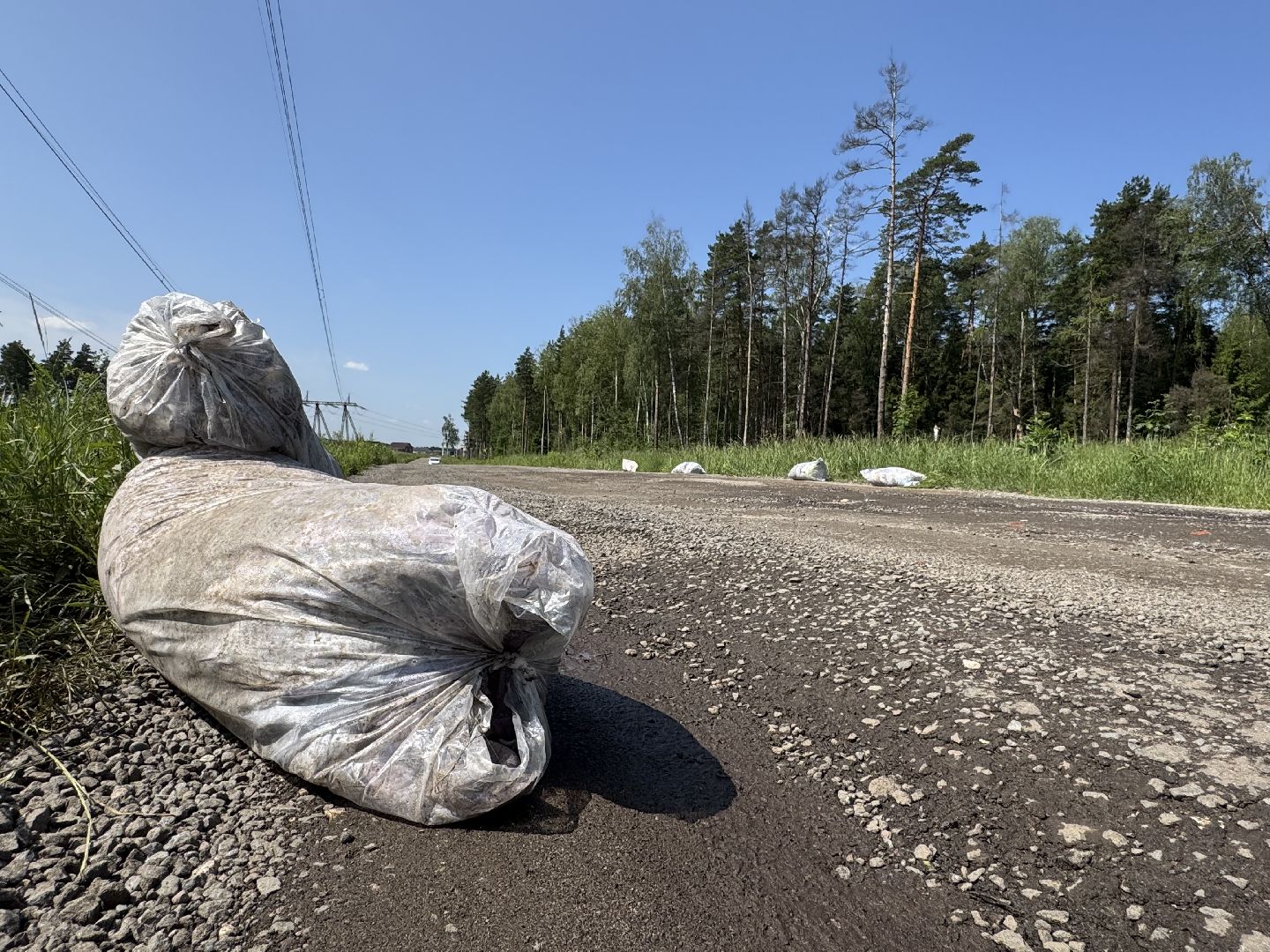 свалка мусора, полтевское шоссе, балашиха,