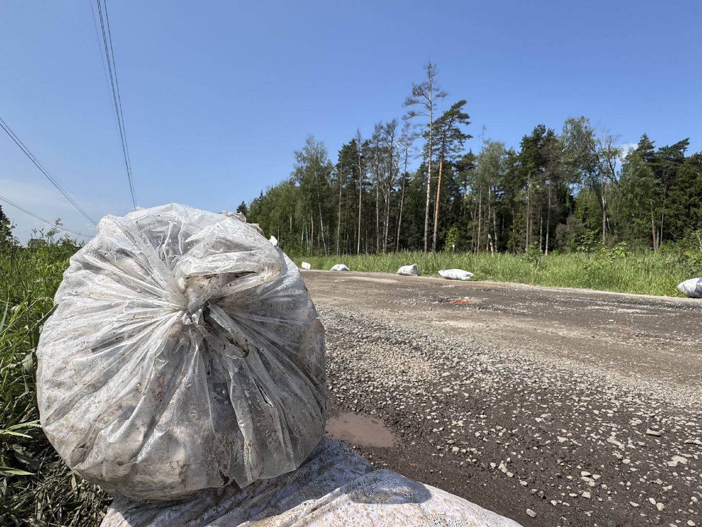 свалка мусора, полтевское шоссе, балашиха,