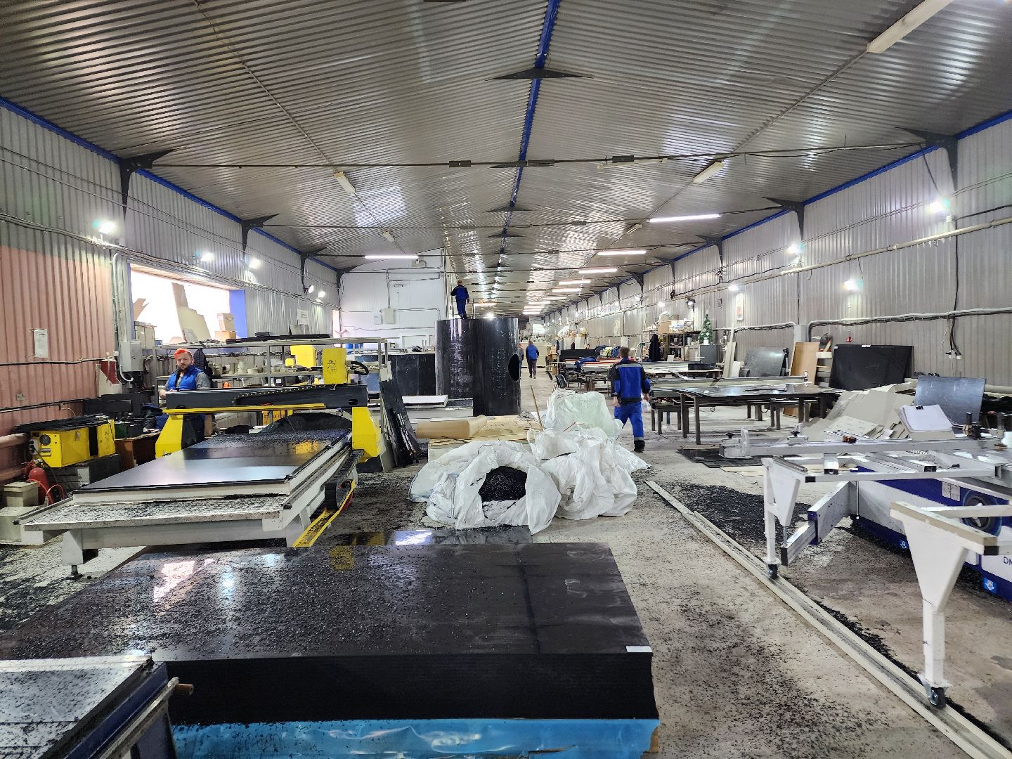 чехов, деревня сергеево, производственно-складской комплекс, завод полимеризделия, изделия из пропилена, пластиковые емкости, ванны, оборудование собственного производства, станки, гибочные машины, сварочные аппараты,стыковые станки, импортозамещение, российское сырье, отечественное оборудование,