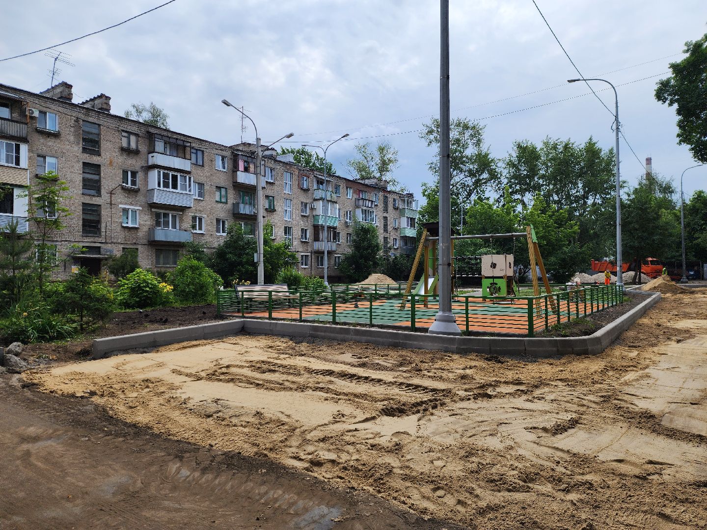 электросталь, благоустройство, двор, парковка, жители,