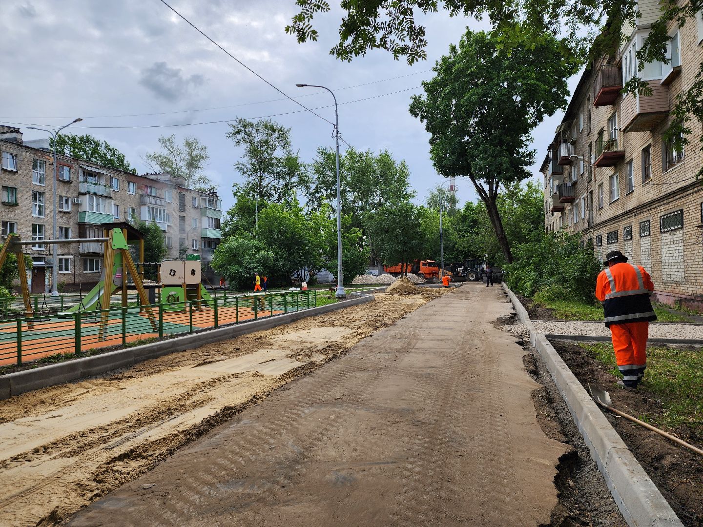 электросталь, благоустройство, двор, парковка, жители,