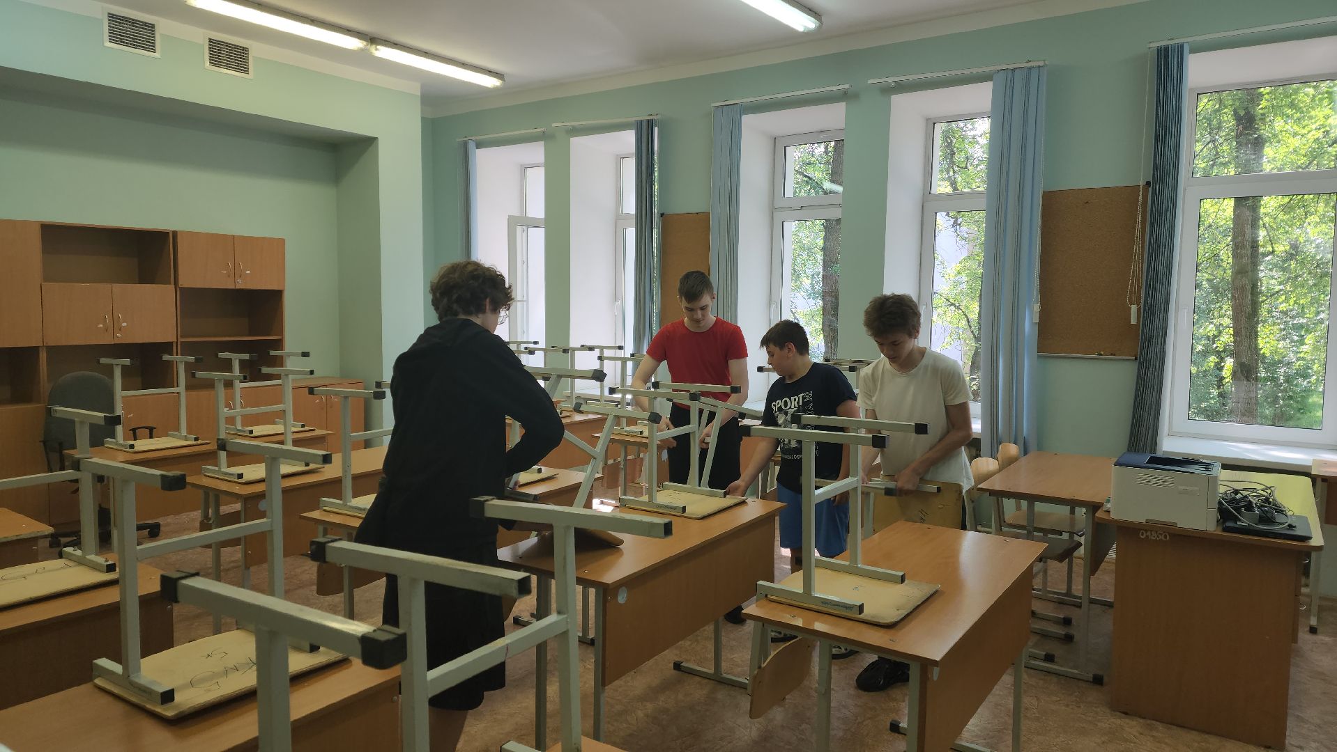 красноармейск, городской округ пушкинский, трудовые бригады, летние каникулы,