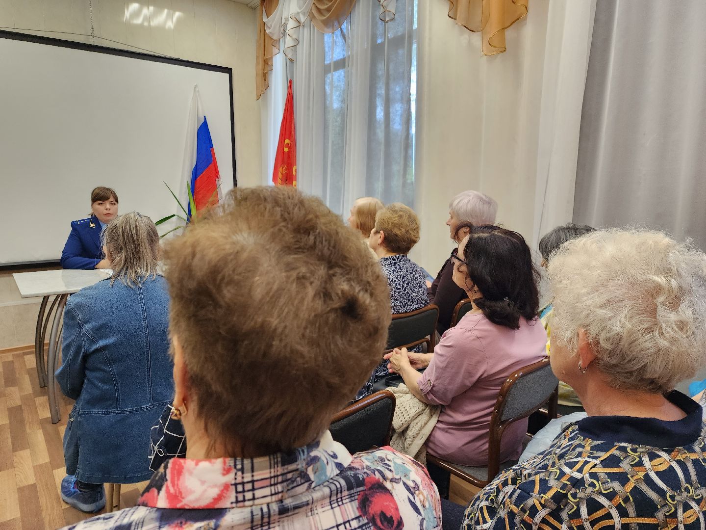 раменское, общество, раменская городская прокуратура , занятие с участниками клуба активное долголетие ,