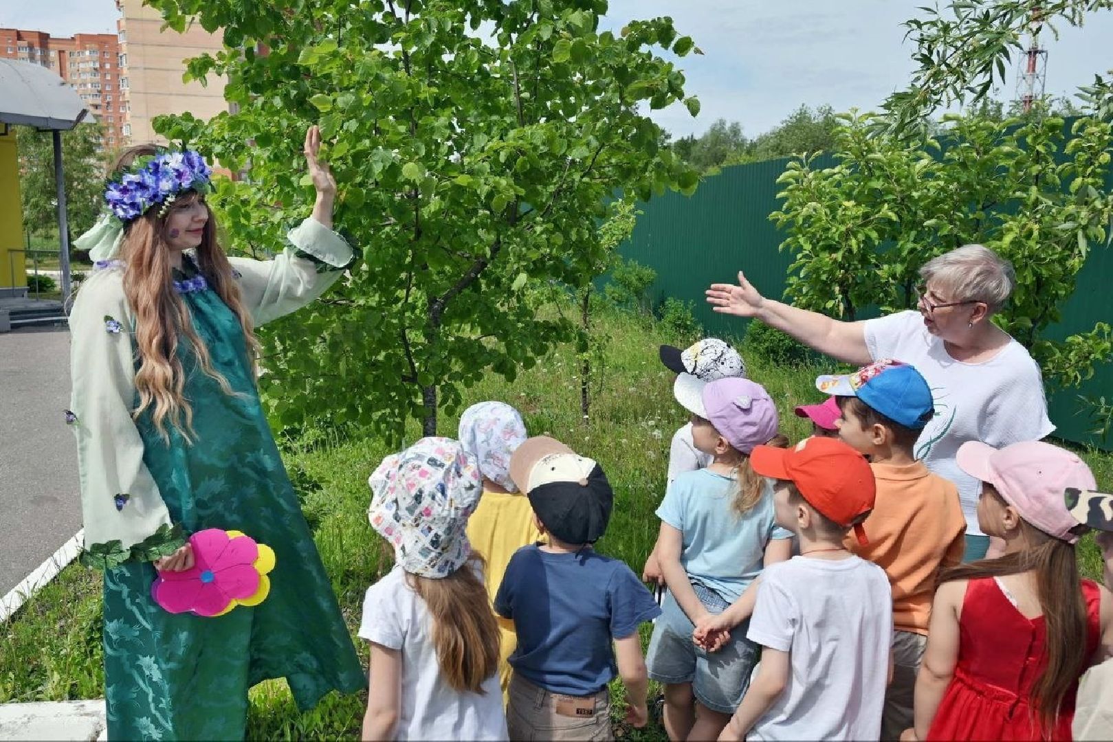экология, дошкольники власихи, экотропа в детском саду, занятия с детьми, экологический квест,